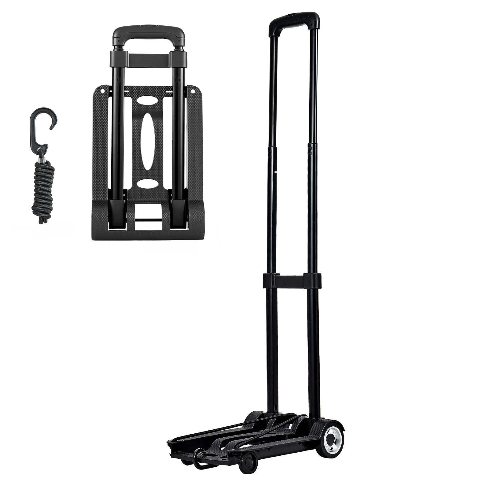 Folding Hand Truck 110 lbs Platform Cart Dolly Trolley Cart for Moving