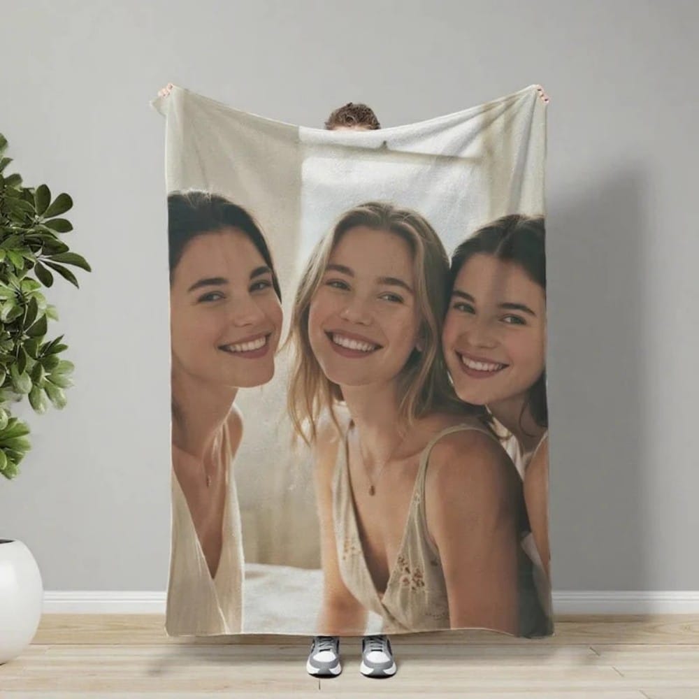 Custom Blanket Photo customization available Suitable for Halloween-themed prints (contact seller before ordering)