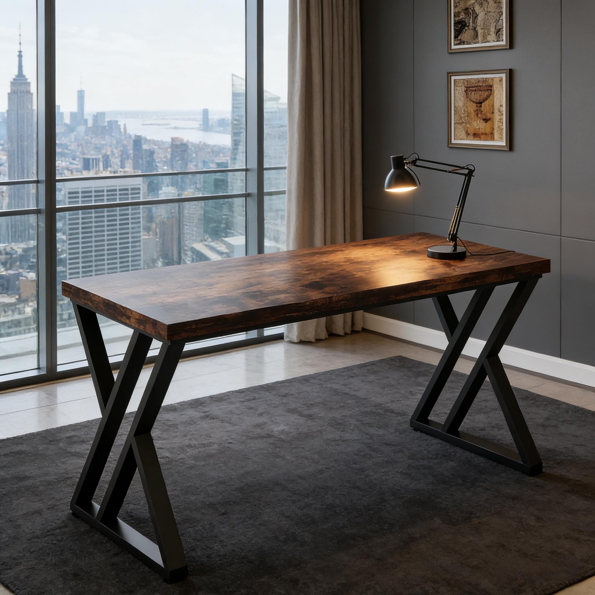 Heavy-Duty Computer Desk, 55