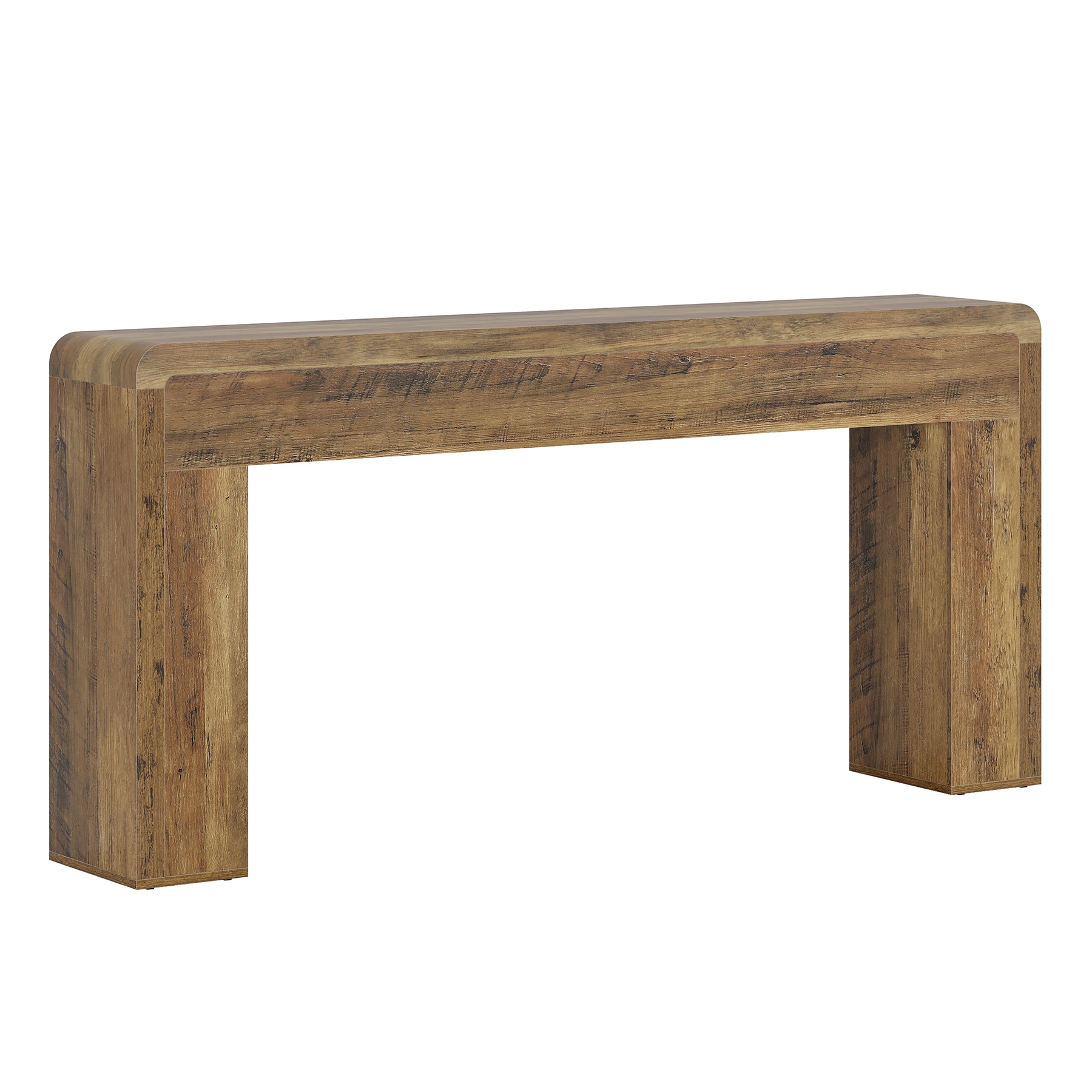 Console Table, Wooden Sofa Table Entryway Console Foyer Table