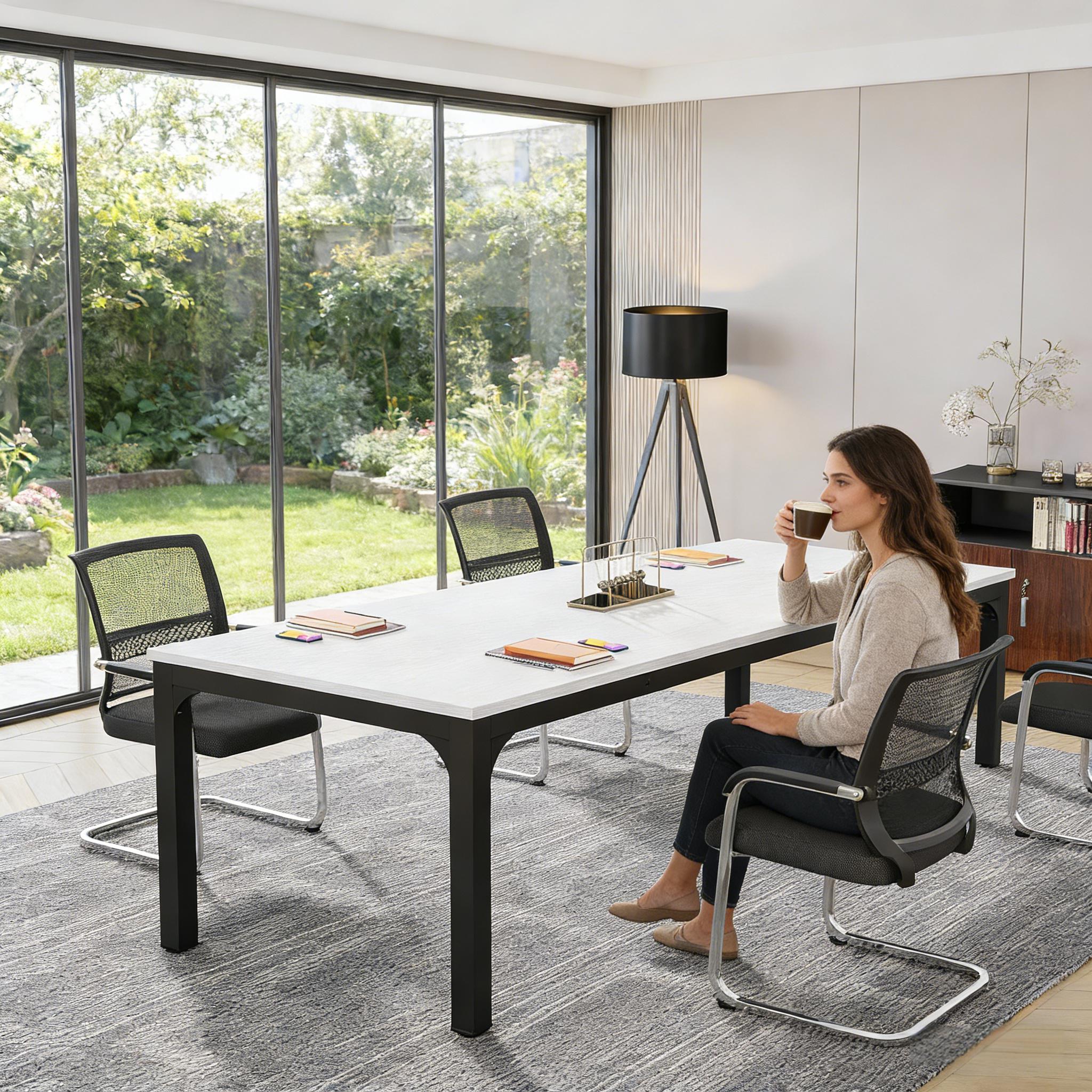 Rectangle Executive Desk Computer Desk 6FT Conference Table