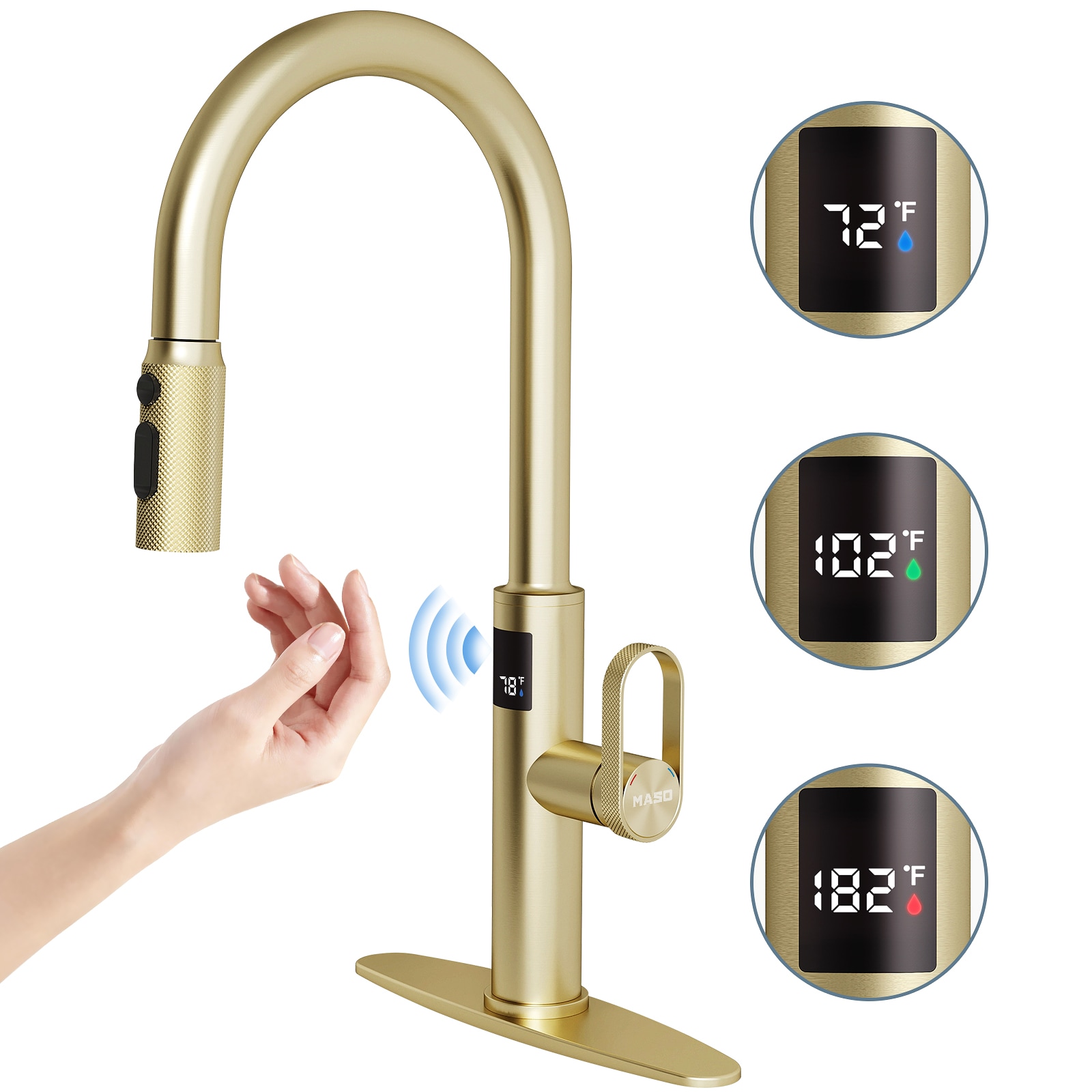Touchless Kitchen Sink Faucets