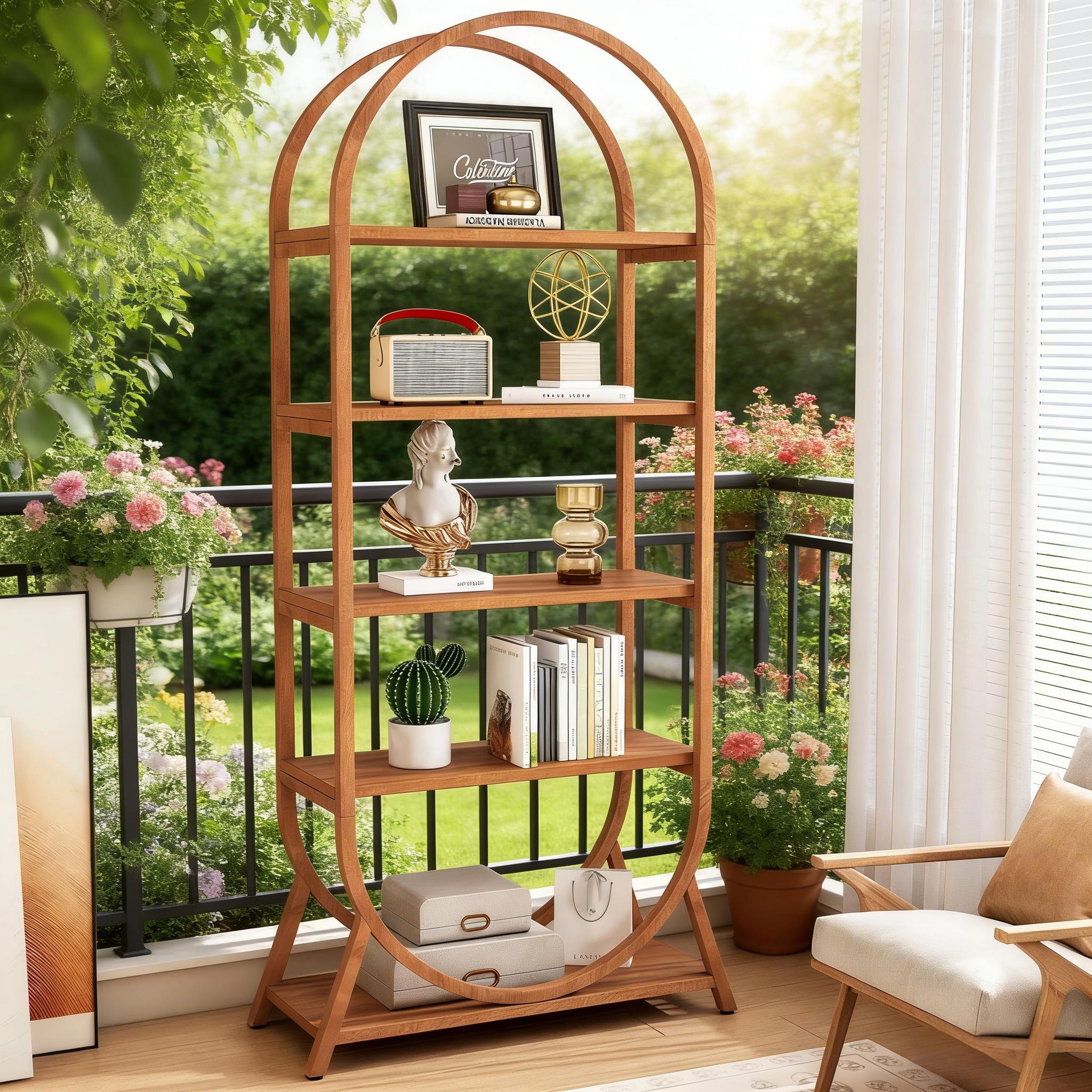 5-Tier Bookshelf, 70.8