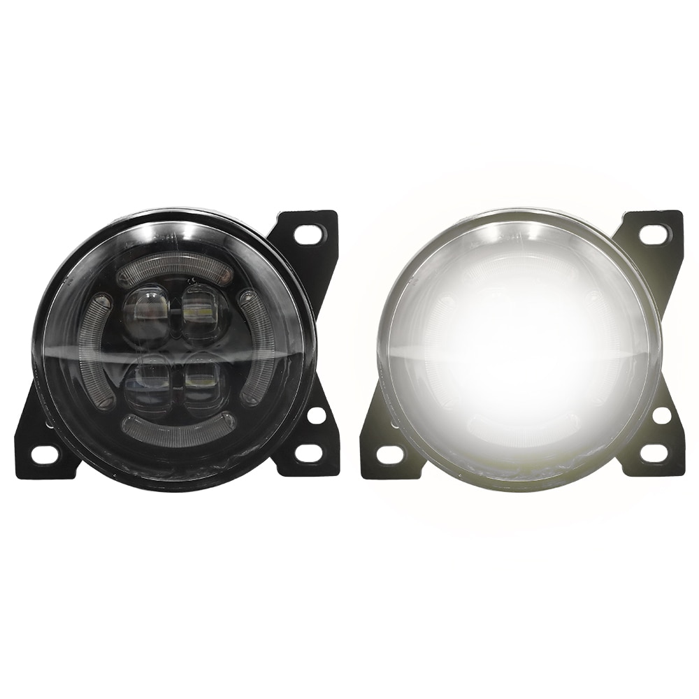 LED Fog lights Lamps Pair Assembly Fit for 2014-2021 Kenworth T660, 2013-2015 PETERBILT 579, 2011-2015 Peterbilt 587, 2 Pcs