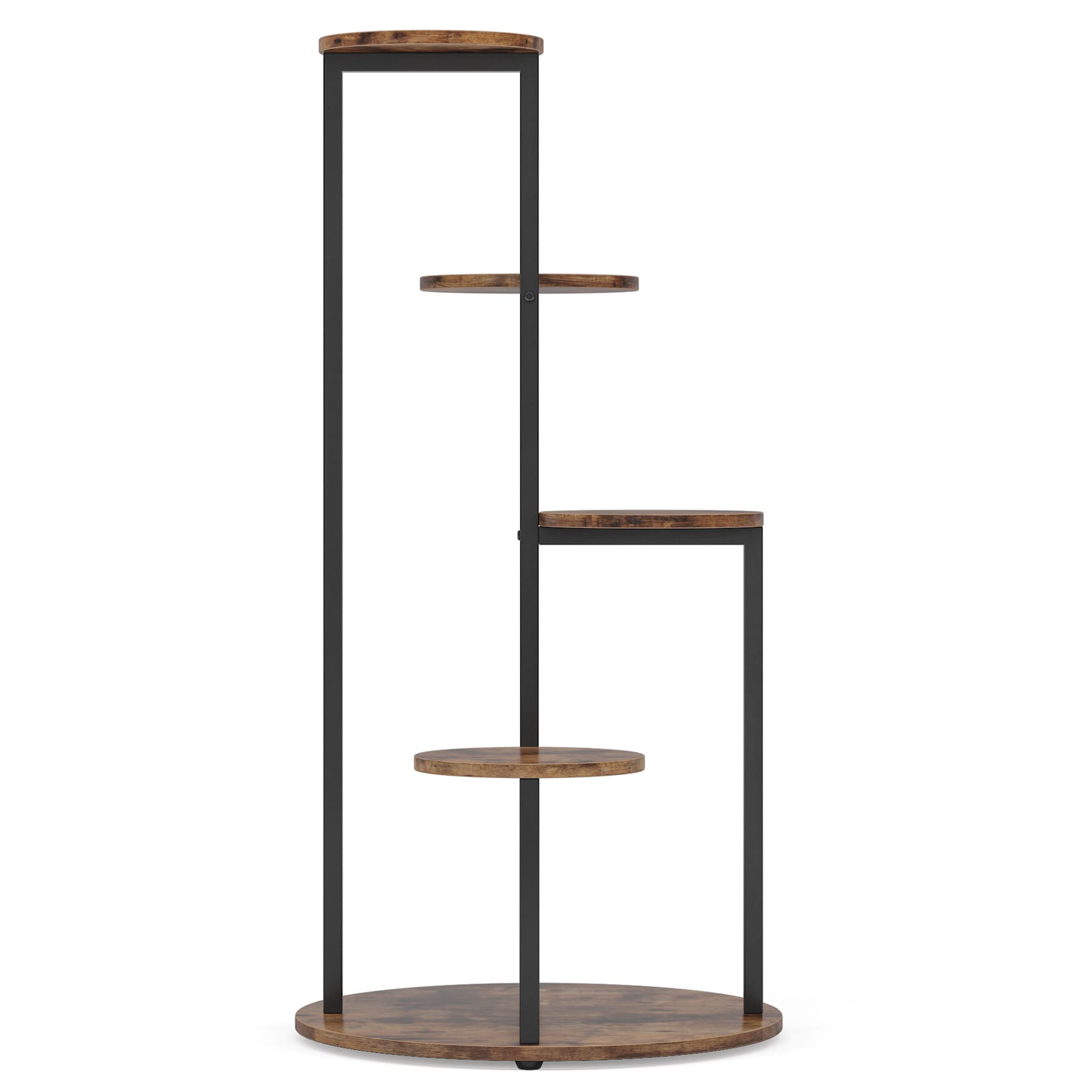 Plant Stand, Multiple Potted Plants Holder Corner Flower Shelf