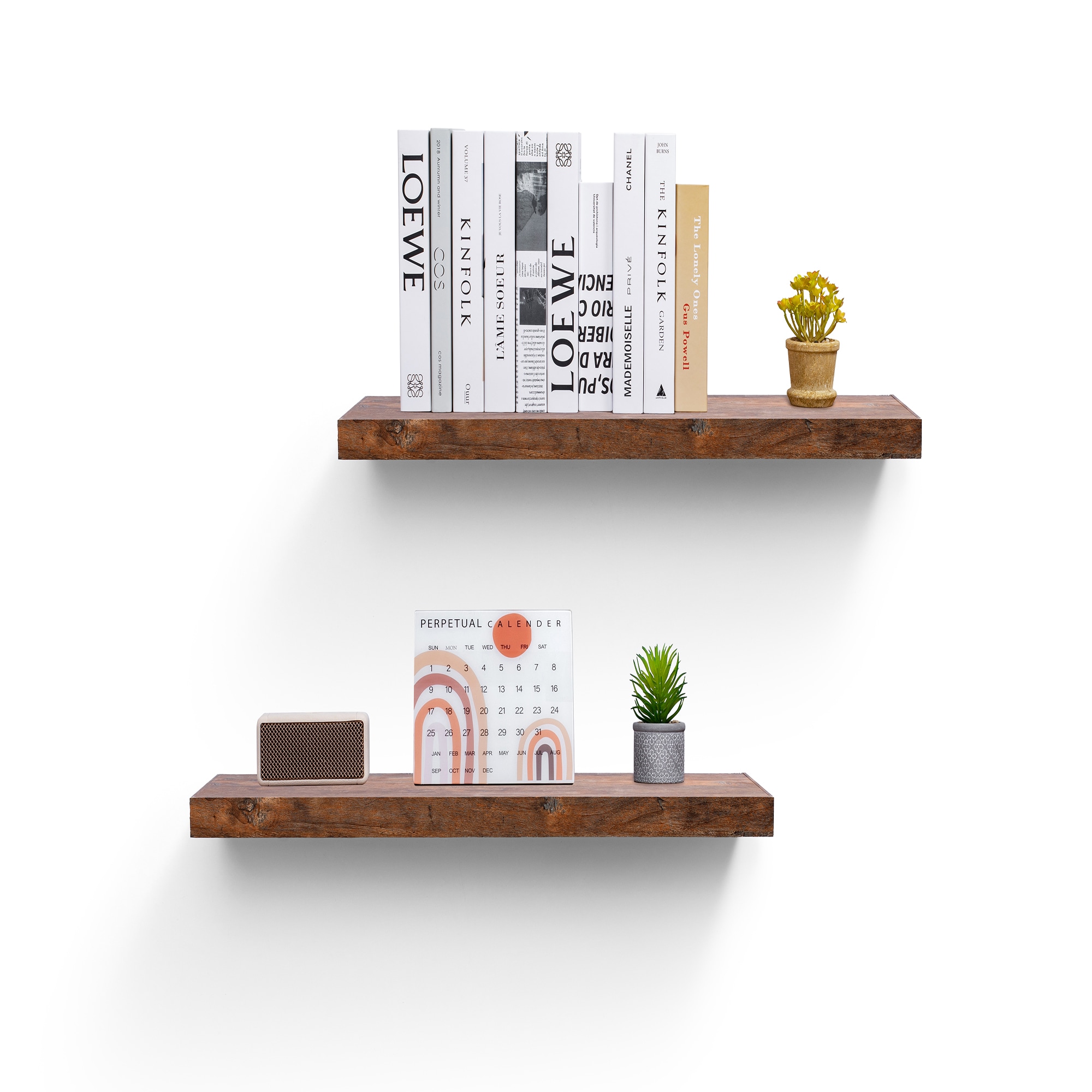 2-Piece Floating Wall Shelves, 31.50