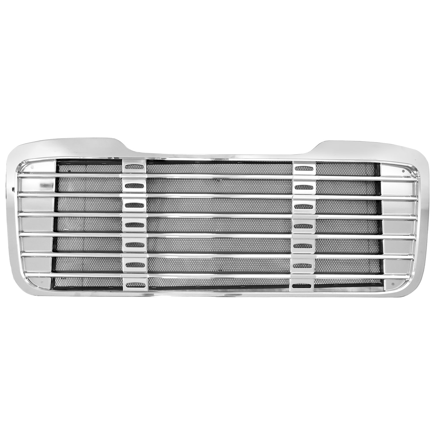 Complete Chrome Grille fit for 2003-2015 Freightliner M2, With Bug Screen, Complete Chrome Plated