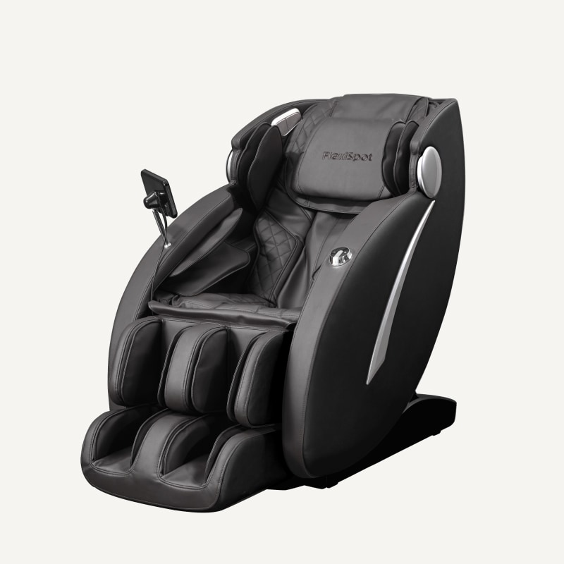 Massage Chair Full Body, Zero Gravity SL-Track Shiatsu Massage Recliner Chair with Body Scan, Airbags, Foot Rollers, Deep Yoga Stretch, Heating (Black
