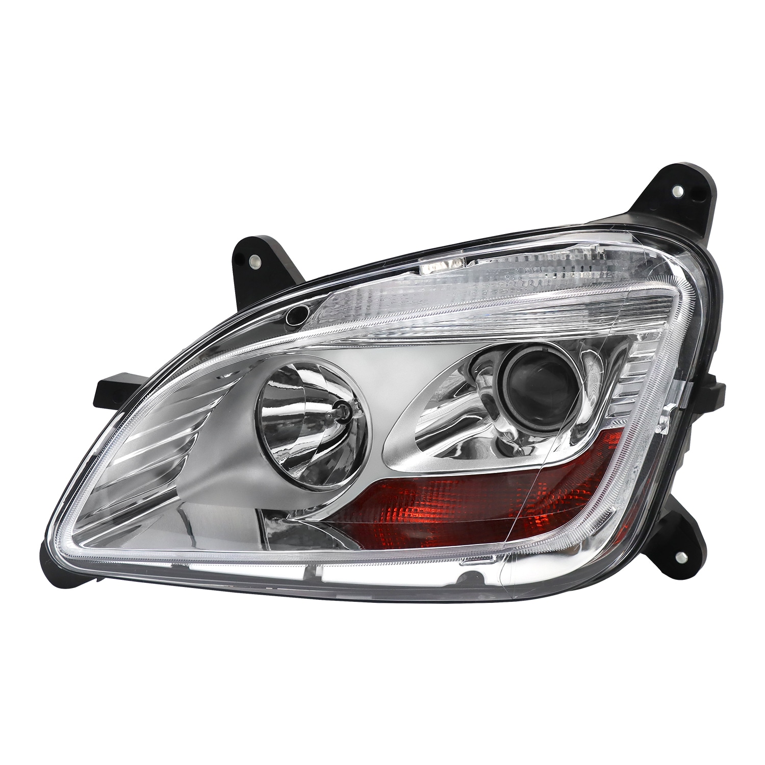 Halogen Headlights Assembly Fit For Peterbilt 579 2013-2020 And 2011-2018 Peterbilt 587, Left/Diver Side, Including Halogen bulbs