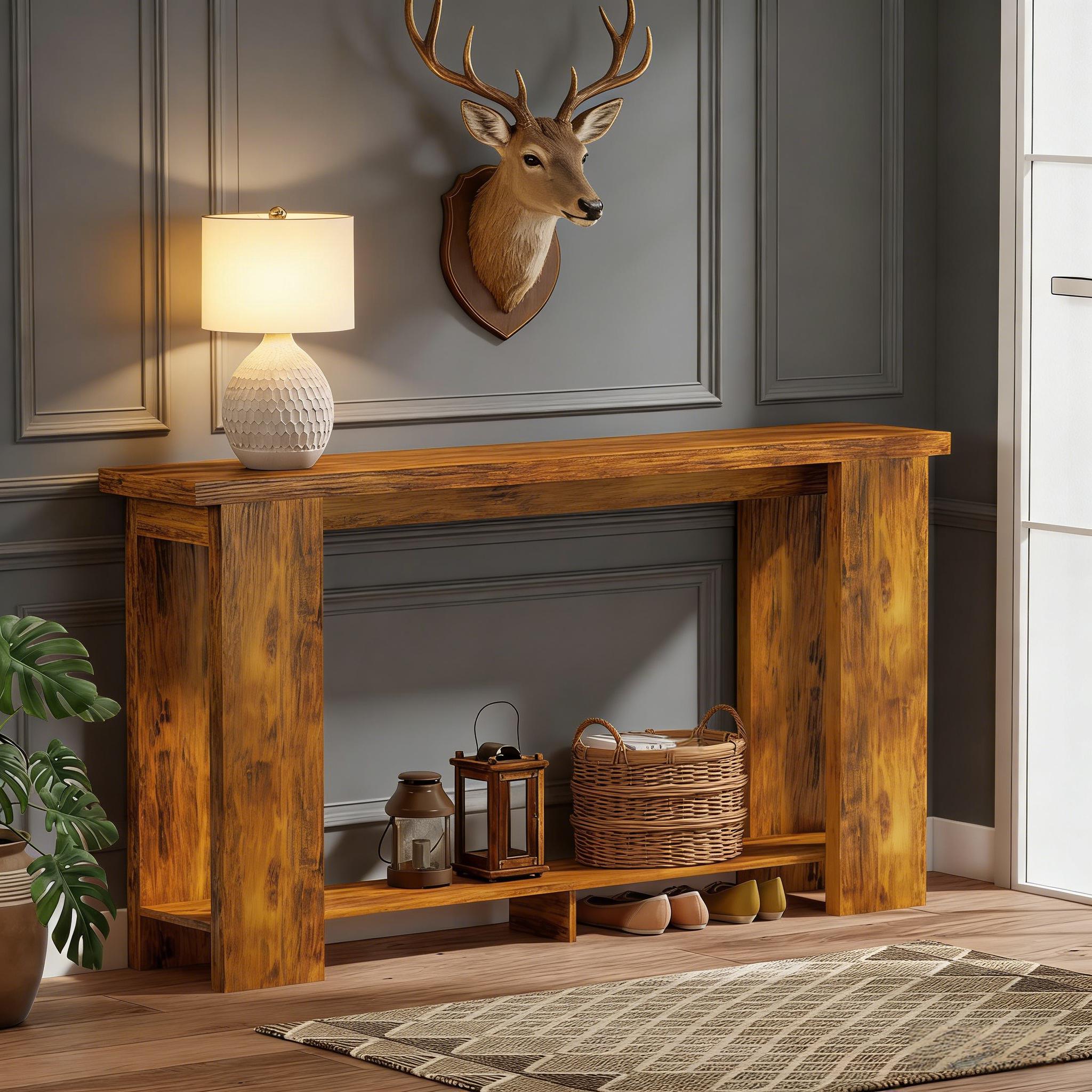 Farmhouse Console Table, 63