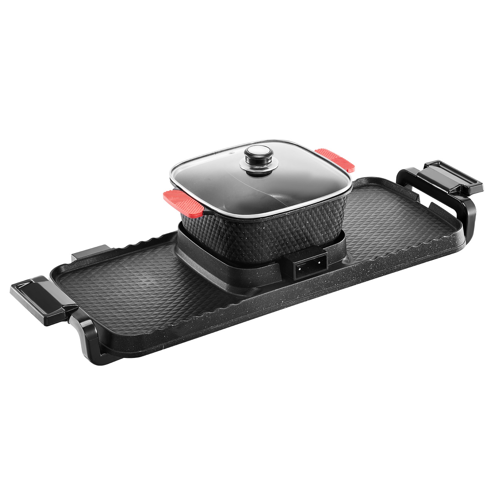 Walking Treadmills for Seniors, 2.5HP Portable Foldable Treadmill for Home with Extended Enclosed Handrails, Dual Shock Absorption, 300 lbs Capacity, Bluetooth APP & Heart Rate Monitoring