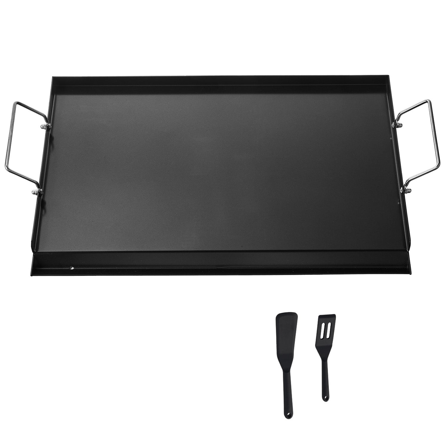 24x16 in Flat Top Griddle Carbon Steel Universal BBQ Grill Pan Cookware