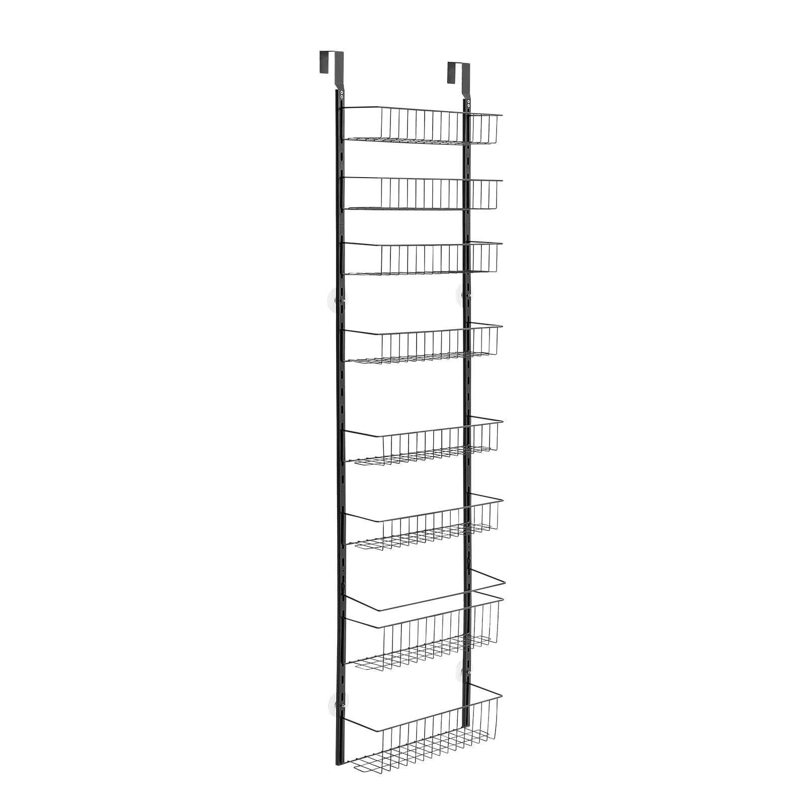 9-Tier Over the Door Pantry Organizer Hanging Storage Rack Adjustable Kitchen