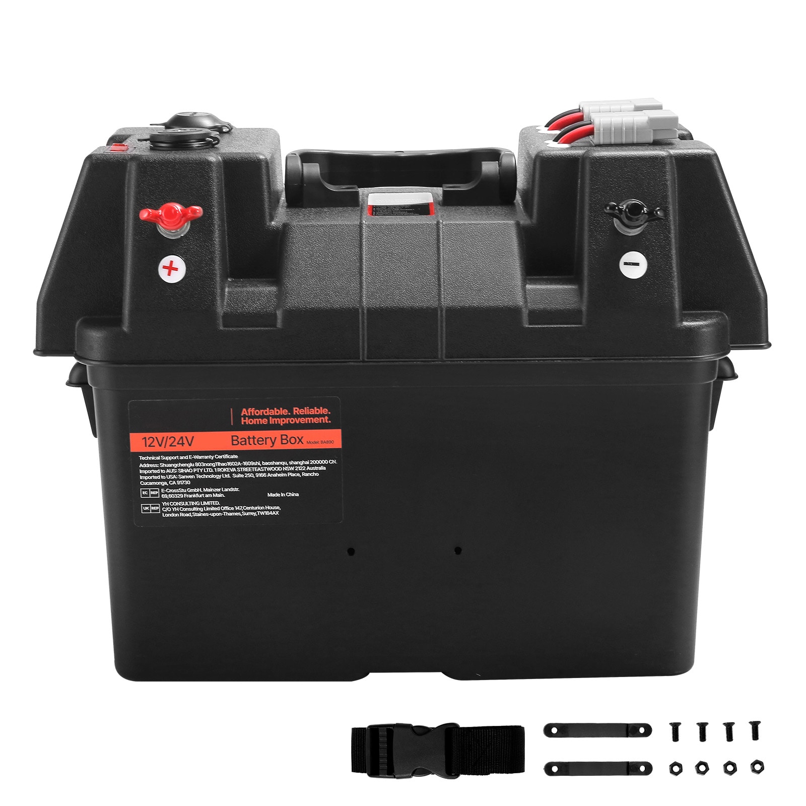 Battery Box Group 24/31 Smart Battery Box 12V/24V/36V for Trolling Motor