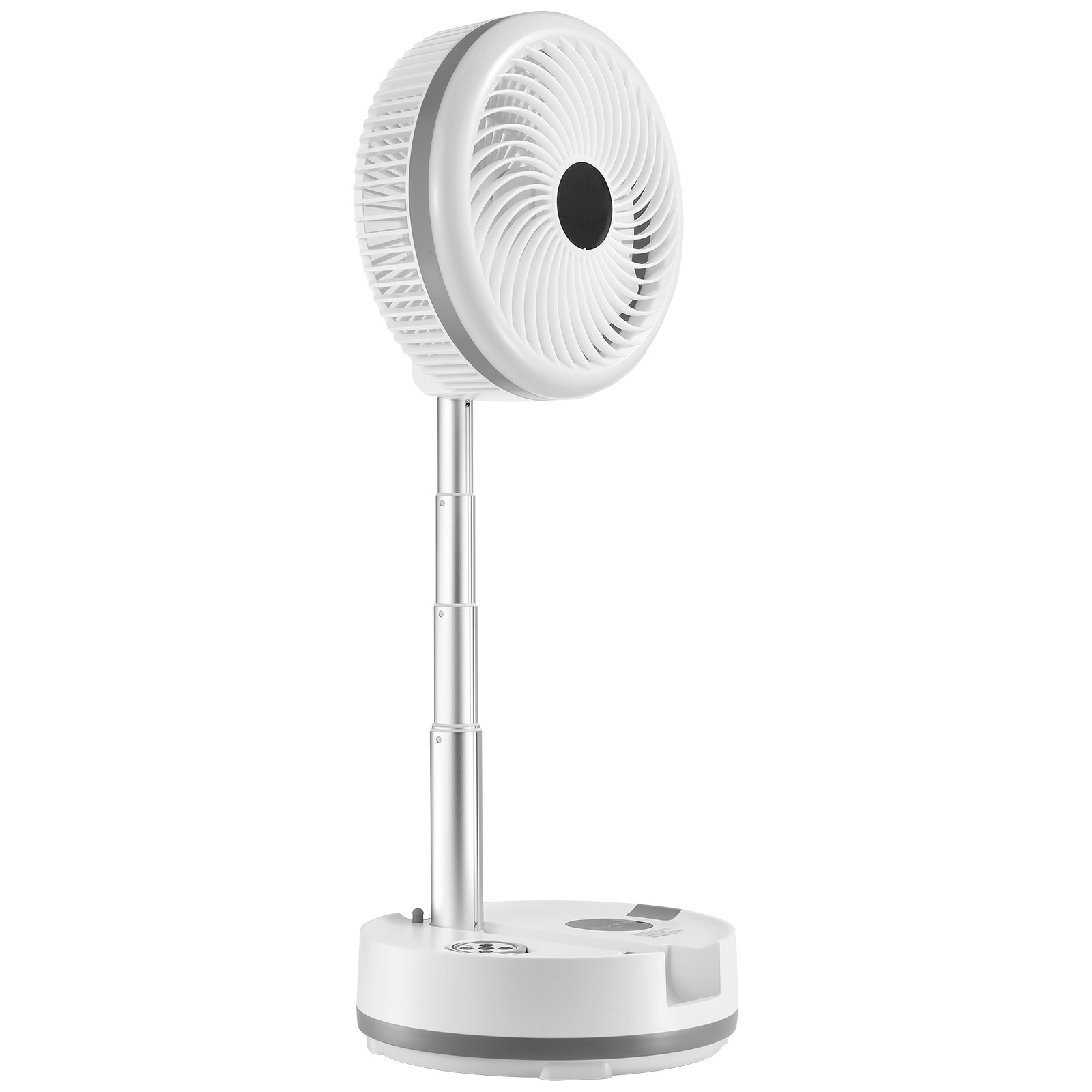 10 inch Foldable Rechargeable Oscillating Fan 3 in 1 Remote 9 Speeds