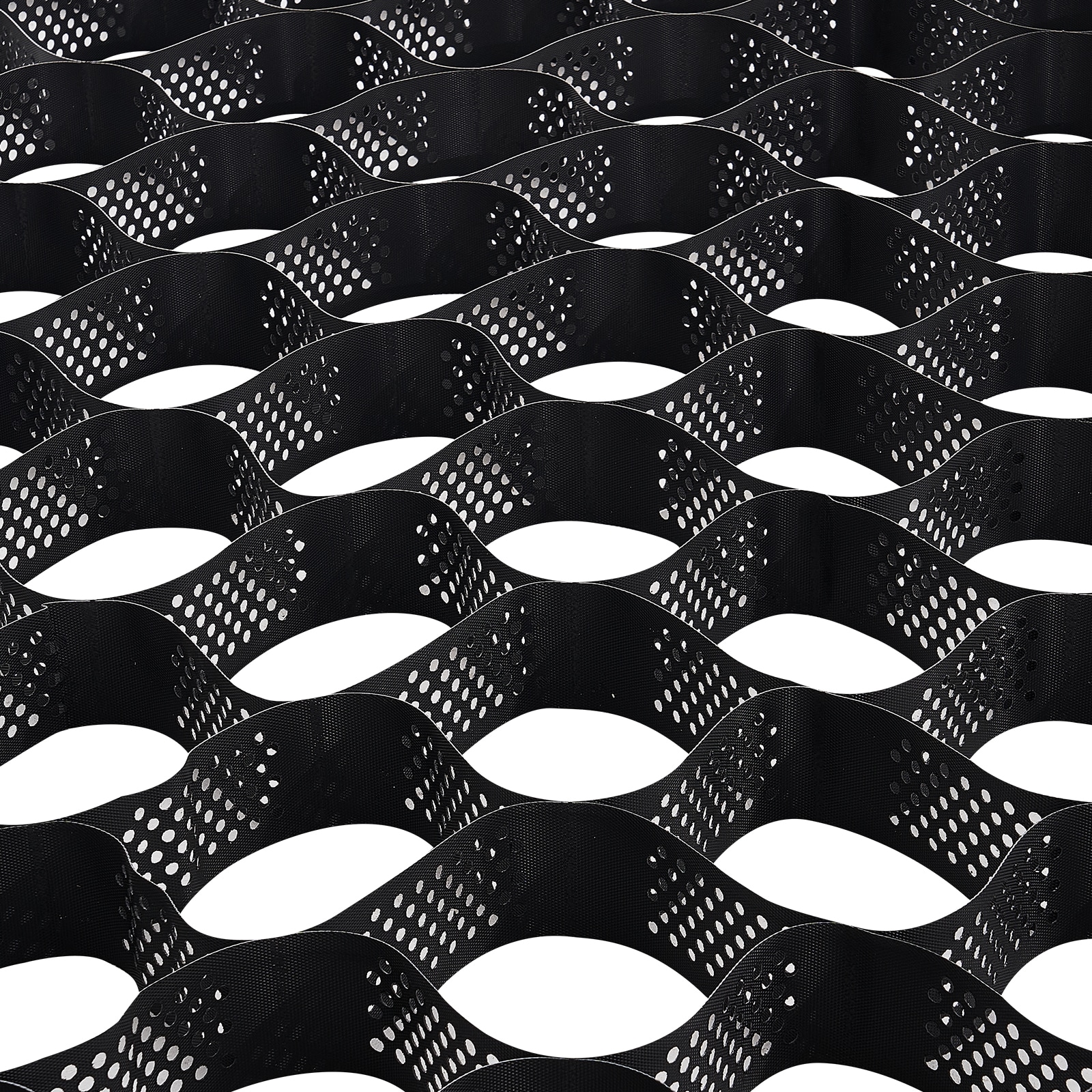 Ground Grid 4-Inch Depth Geocell Grid 17.06x8.86 FT / 5200x2700 mm for Gravel