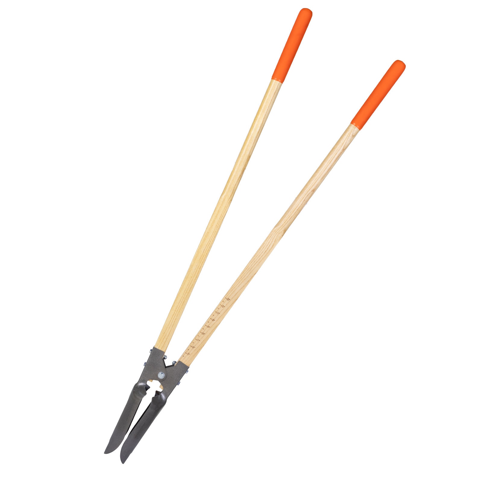 Post Hole Digger with Wood Handle and Scale Markings 57.5