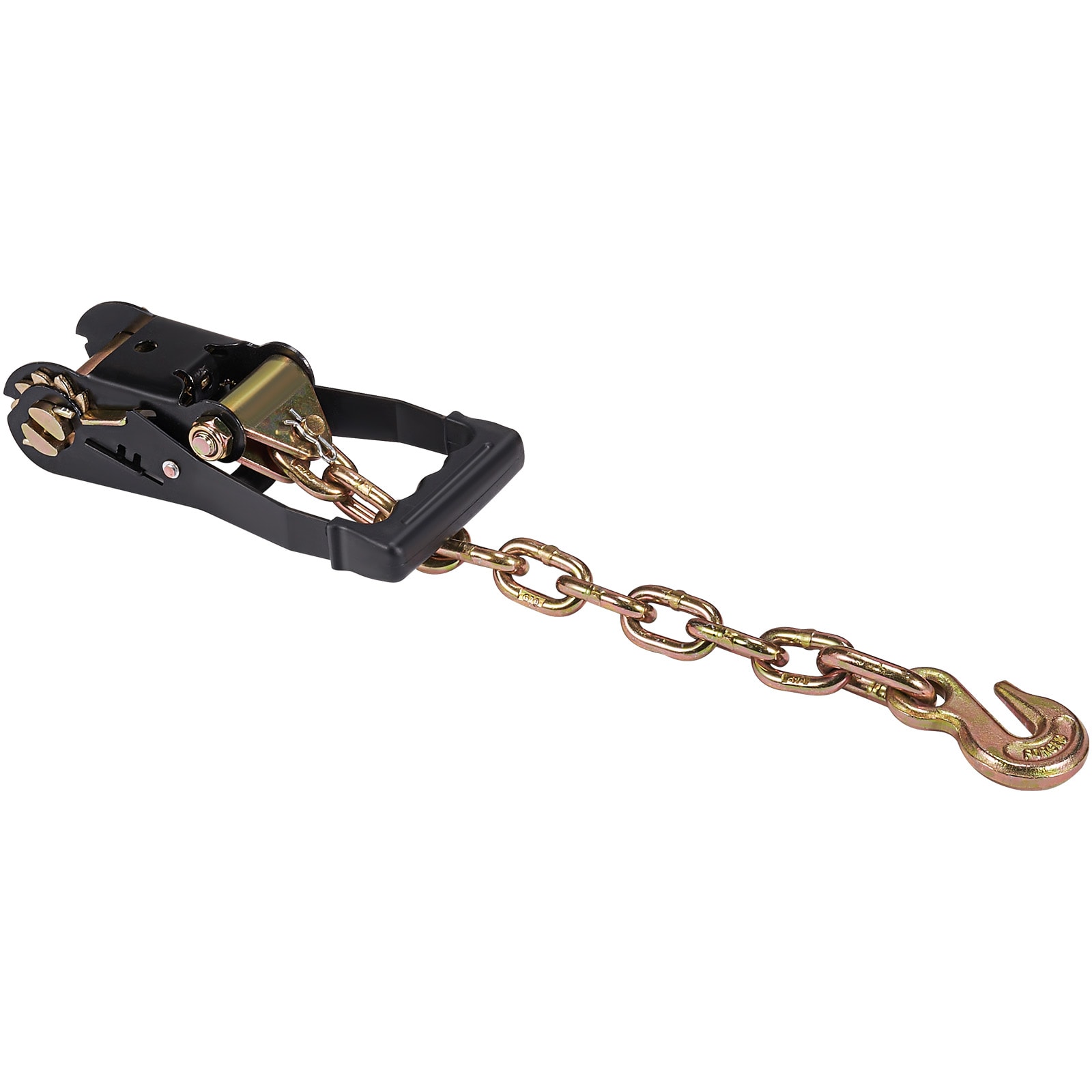 Car Tie Down with Chain Anchors, Lasso Style 2