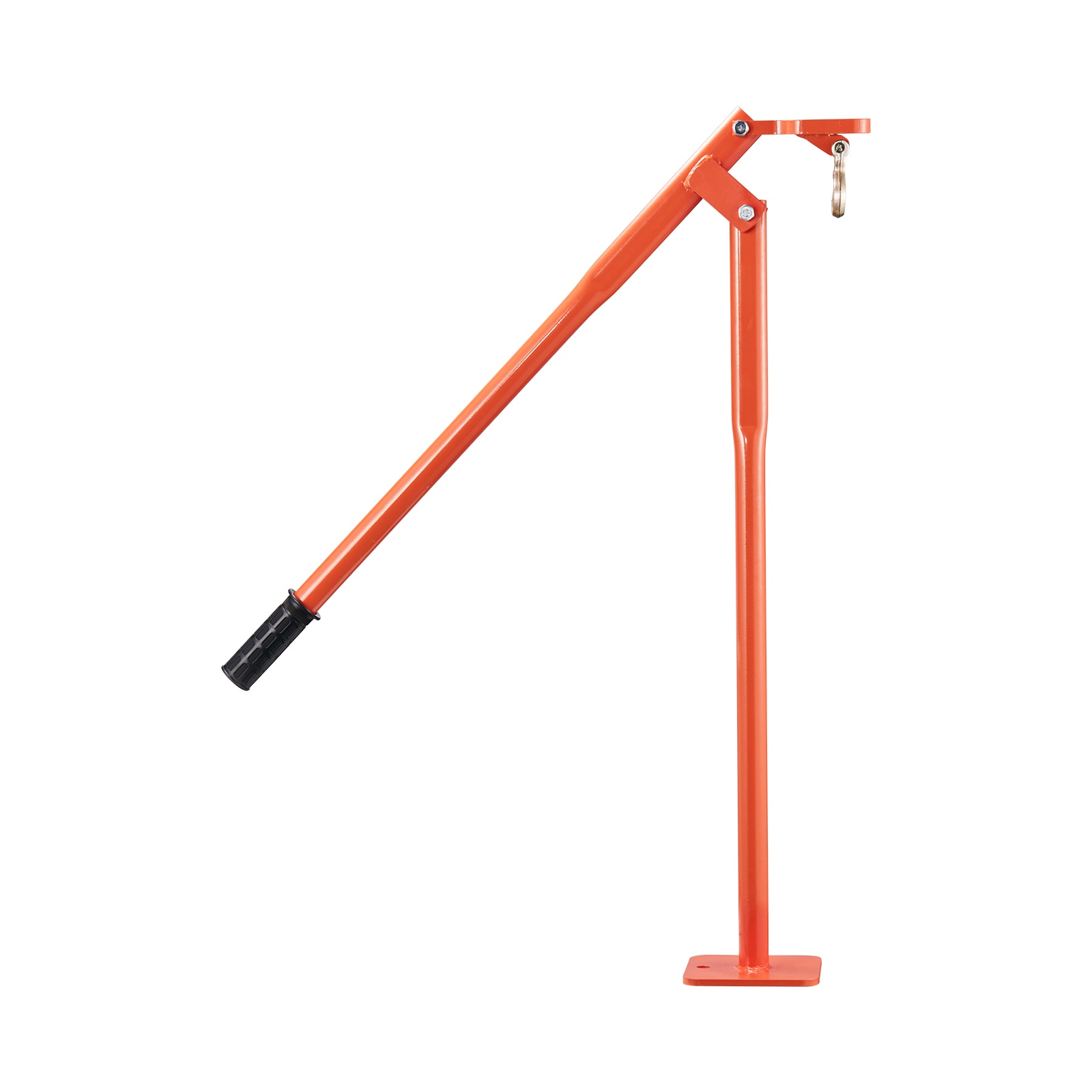 36 in T Post Puller, Heavy Duty Steel Fence Post Puller, 660lb Load Capacity, Labor-Saving T-Post Remover Tool for Round Fence Posts, Sign Posts & Tree Stumps, Lifting Chain Not Included