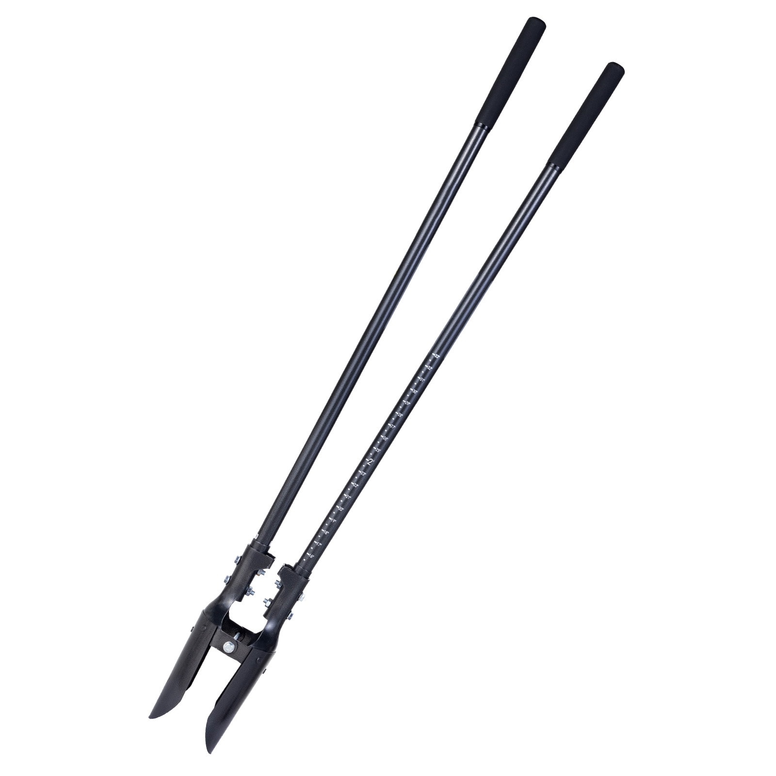 Post Hole Digger with Carbon Steel Handle Scale Marks 57.5