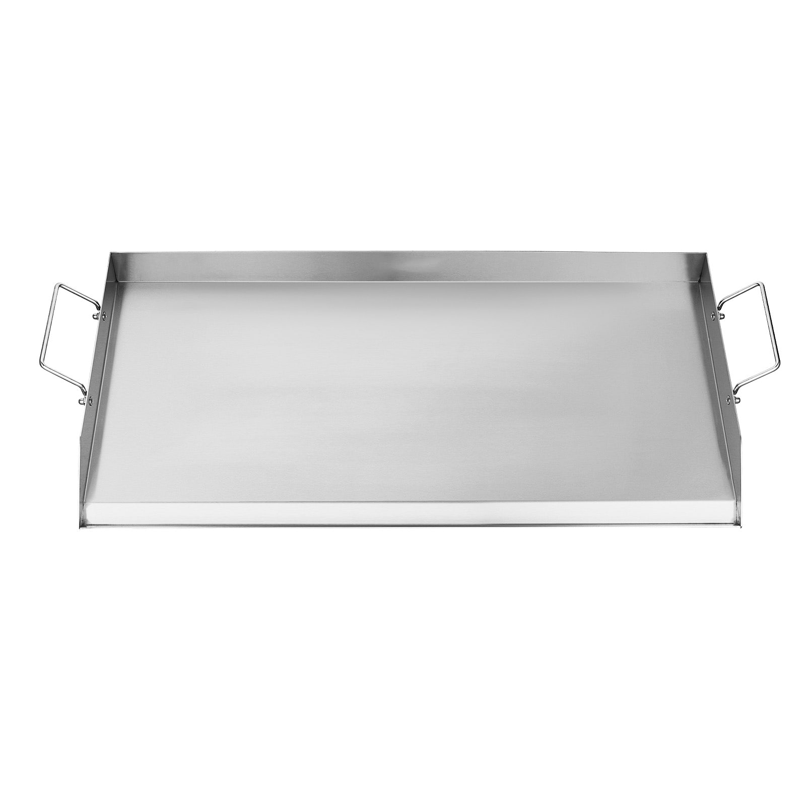 32x16 in Flat Top Griddle Stainless Steel Universal BBQ Grill Pan Cookware