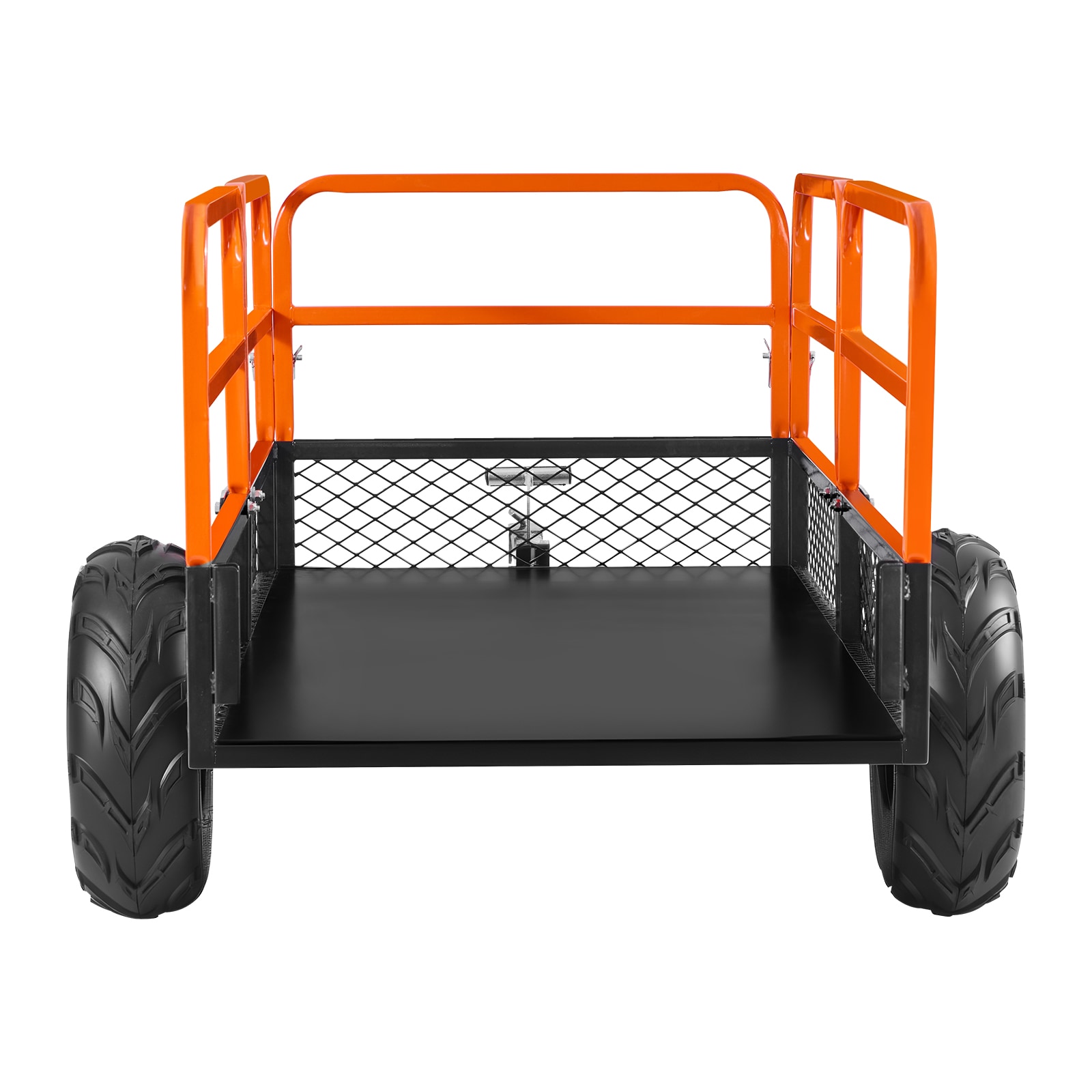 Dump Trailer 1600 lbs 22 Cu. Ft Tow Behind Steel Garden Yard Trailer Cart