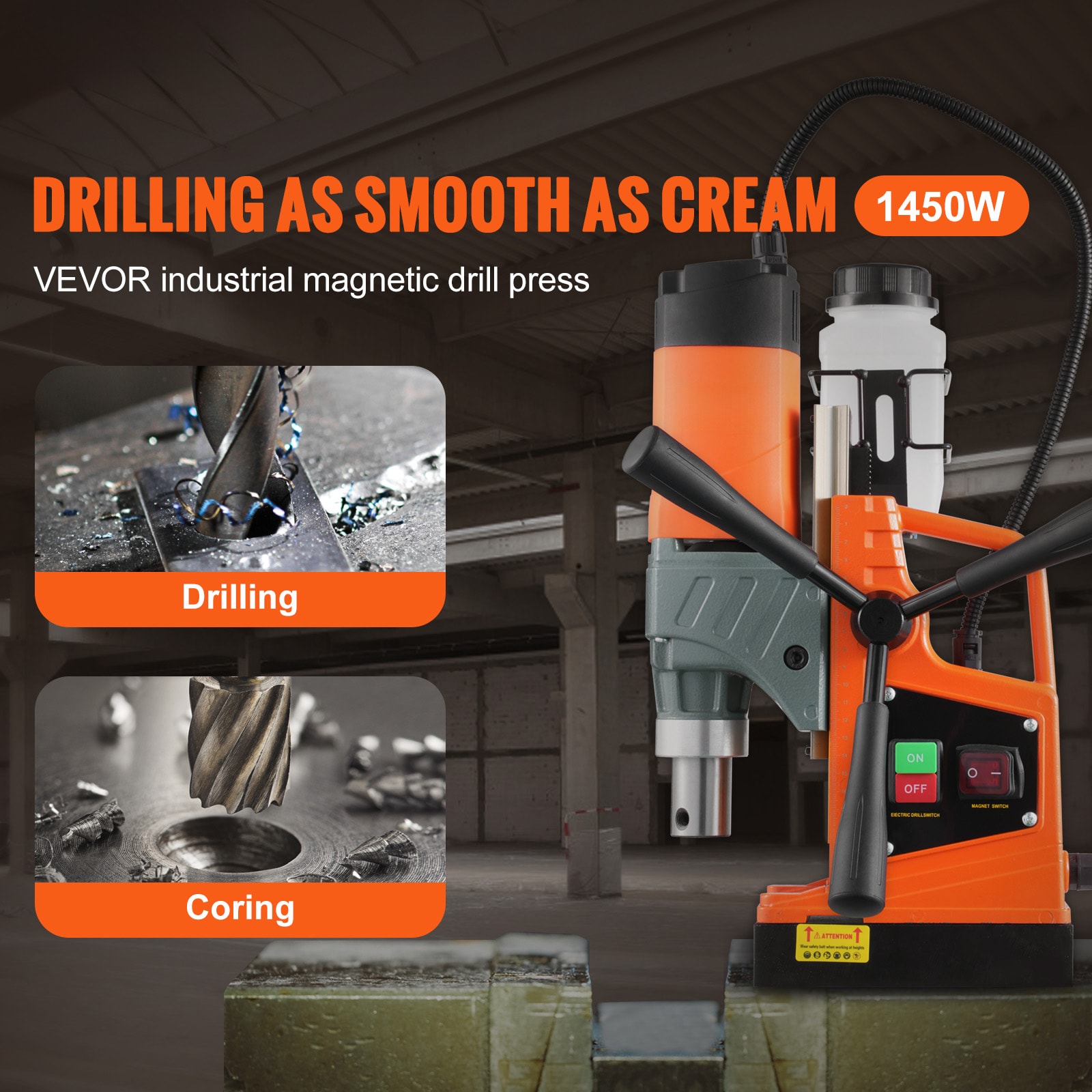 Magnetic Drill, 1450W 1.57