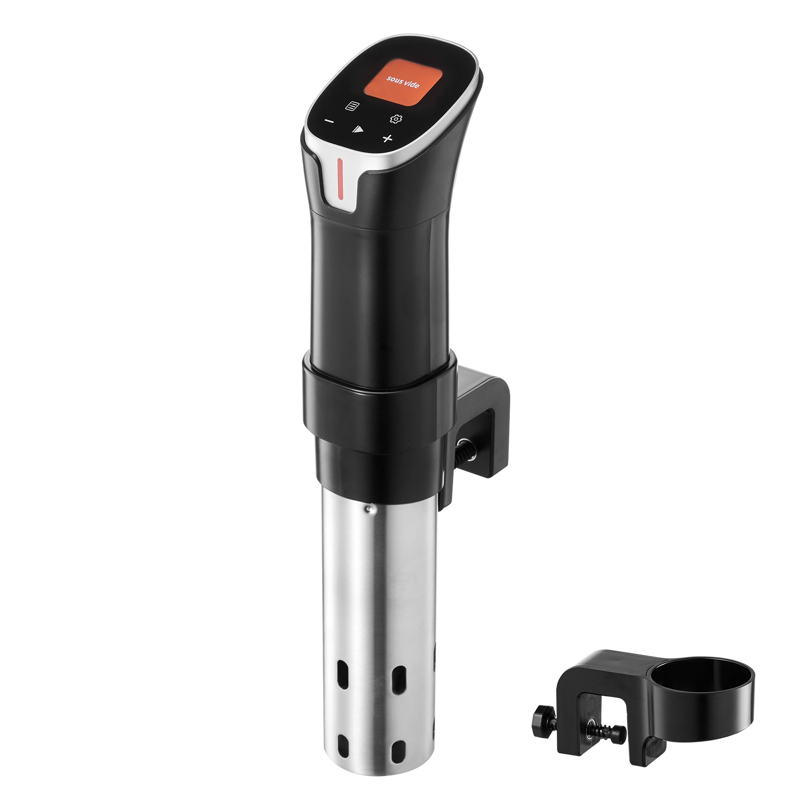 Sous Vide Precision Cooker, 1100W Sous-Vide Cooking Machine, WIFI Immersion Circulator with 10 Preset Recipes, LCD Touchscreen, Fast-Heating, Accurate Temperature & Timer, App Control