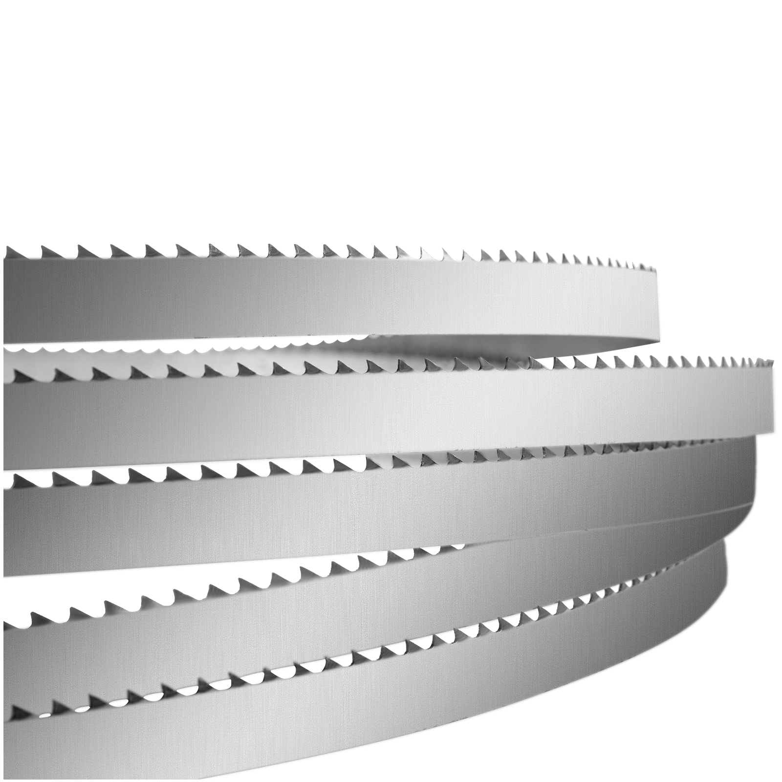 Band Saw Blade, 65x0.63x0.02 inch, 5 PCS/Pack Meat Bandsaw Blades for Replacement, Carbon Steel Blade, Meat Cutting Blade Wrapped by Rust-Proof Paper, Fit for Commercial Bone Saw Machines