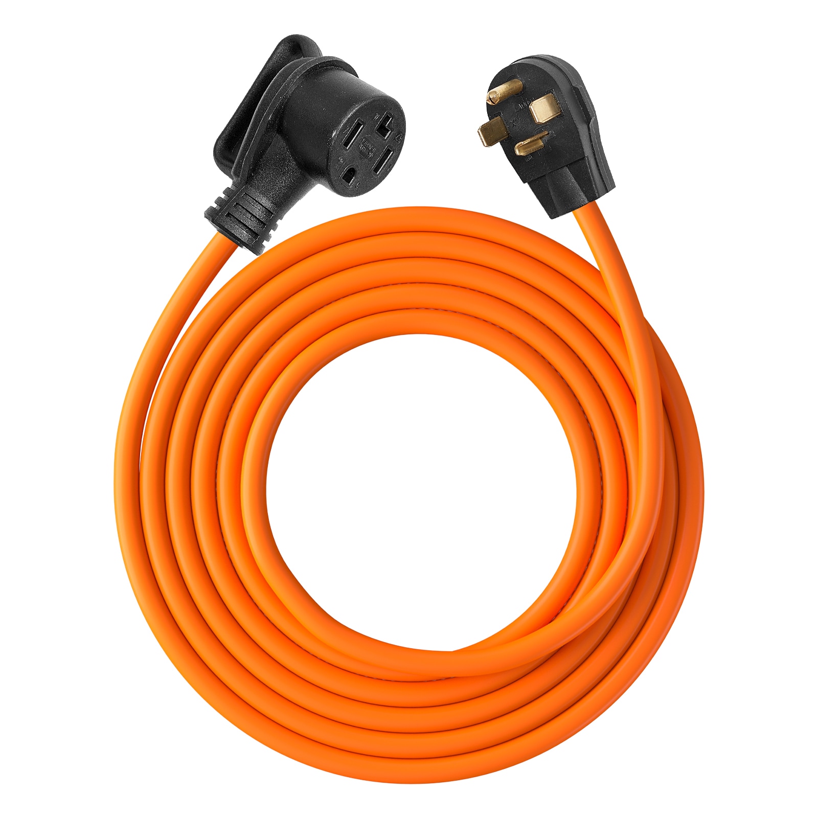 50 ft Dryer Extension Cord 4-Prong NEMA 14-30P to 14-30R Dryer Cord 30A