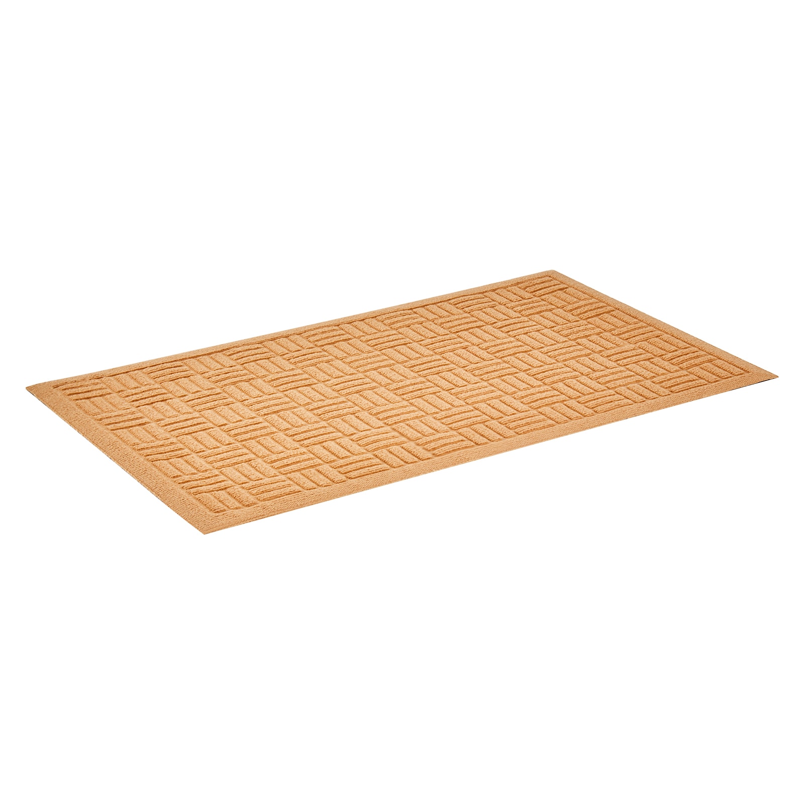Door Mat, 29.53 x 17.72 Inch, Front Door Mat Outside Entrance with Non-slip Rubber Backing, Dirt-Resistant & Absorbent, Easy to Clean, Low-Profile Doormat for for Entryway, Patio, Porch, Beige