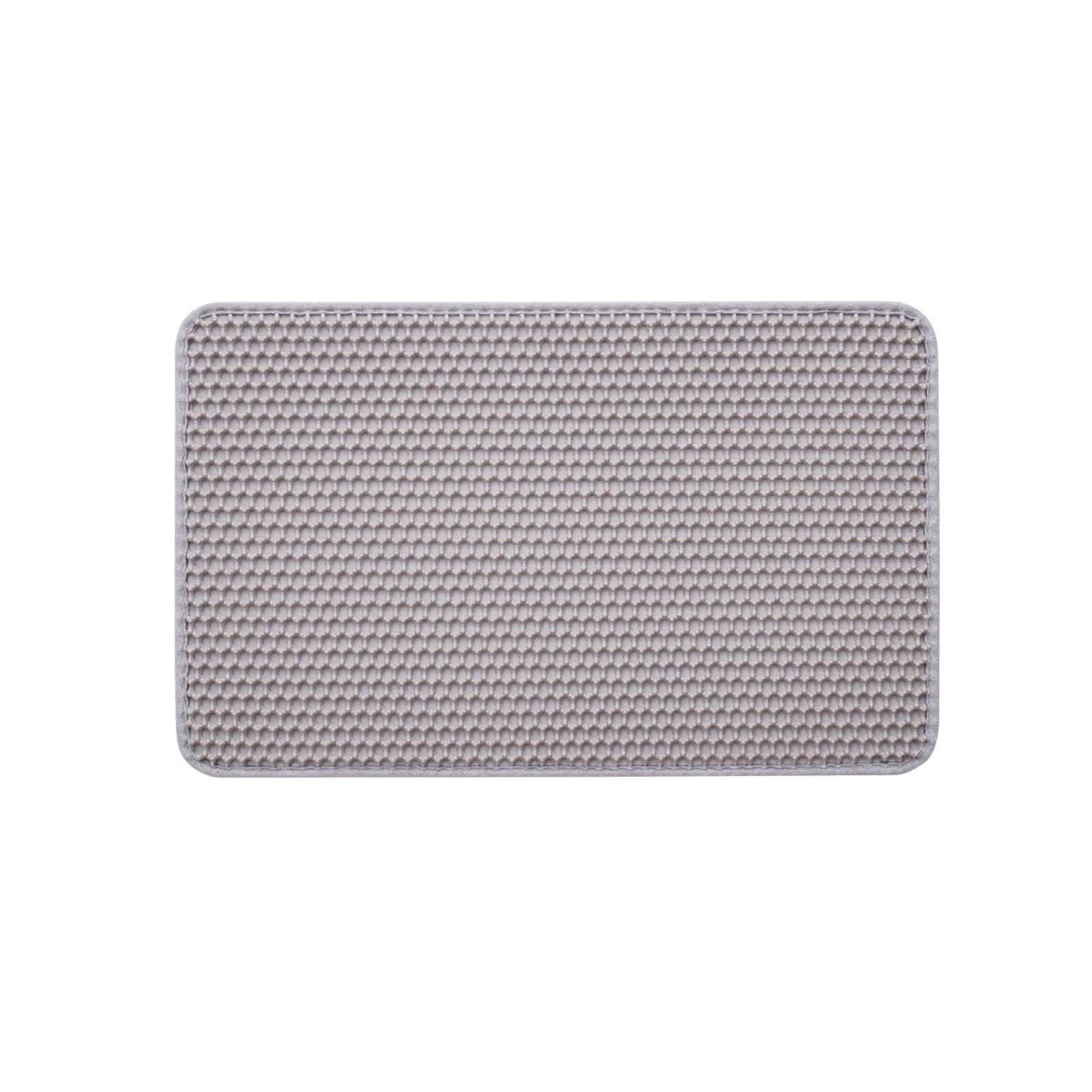 Cat Litter Trapping Mat 24 x 15 in Double Layer Honeycomb Non-Slip & Urine-Proof