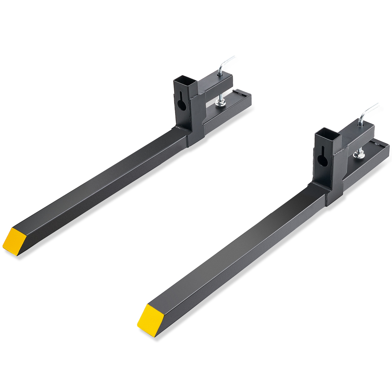 Pallet Forks, 2000 lbs Capacity Clamp on Pallet Forks, 43