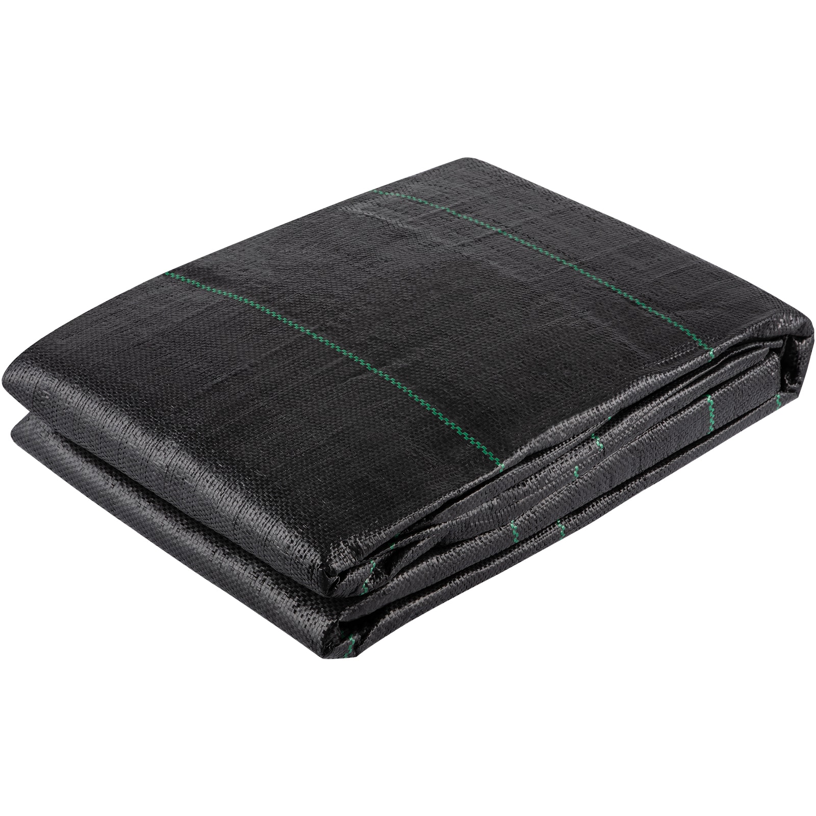 Geotextile Fabric, 12.5 x 30 ft 3.5oz Woven PP Driveway Drain Cloth w/ 600lbs Tensile Strength, Heavy Duty Underlayment for Soil Stabilization, Landscaping, Weed Barrier, 12.5FT30FT-3.5OZ, Black