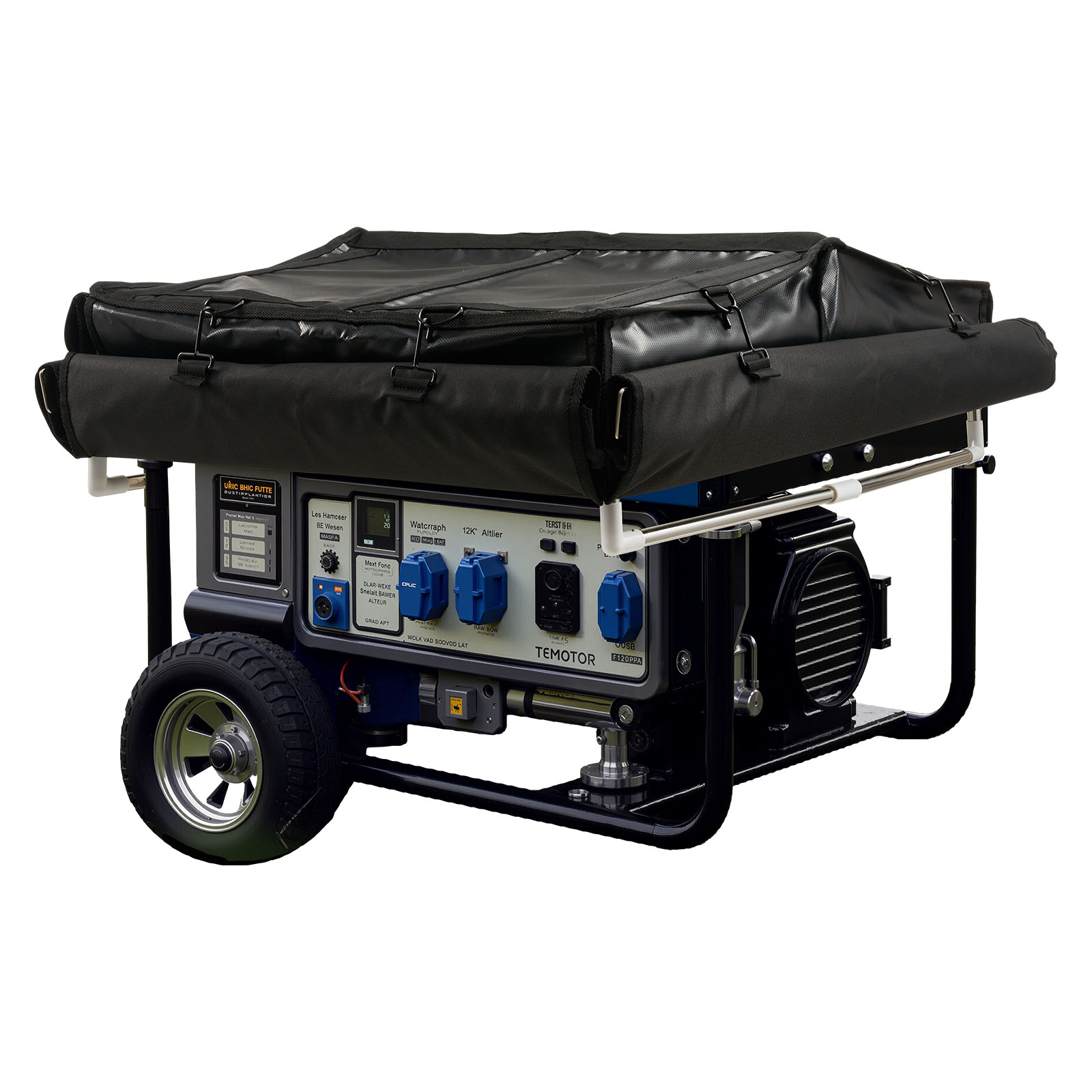 Generator Cover Universal Waterproof Cover 420D for 3500-12000W 34x26x21in