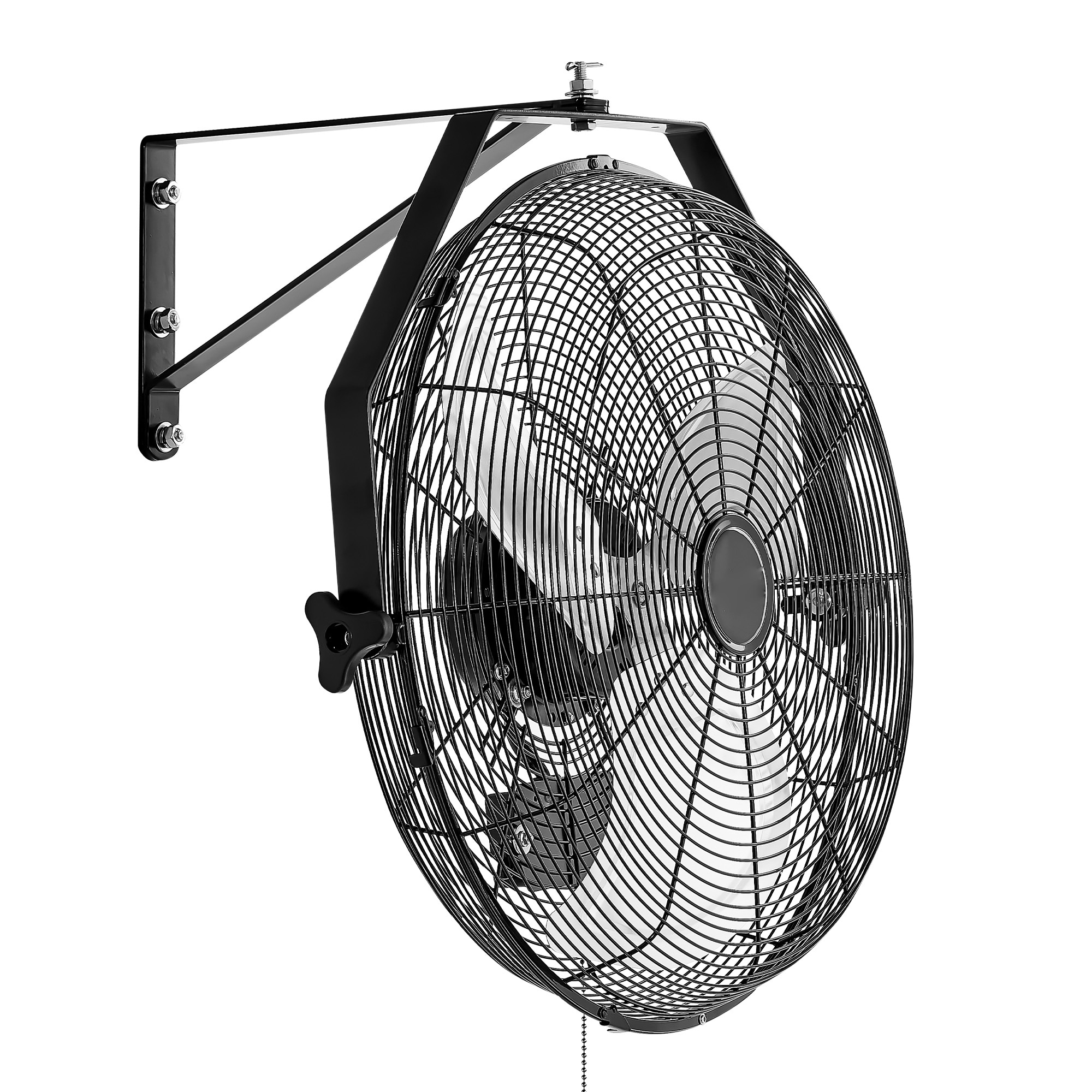 18 Inch Industrial Wall Mount Fan 3 Speed 4000 CFM Garage Workshop Fan