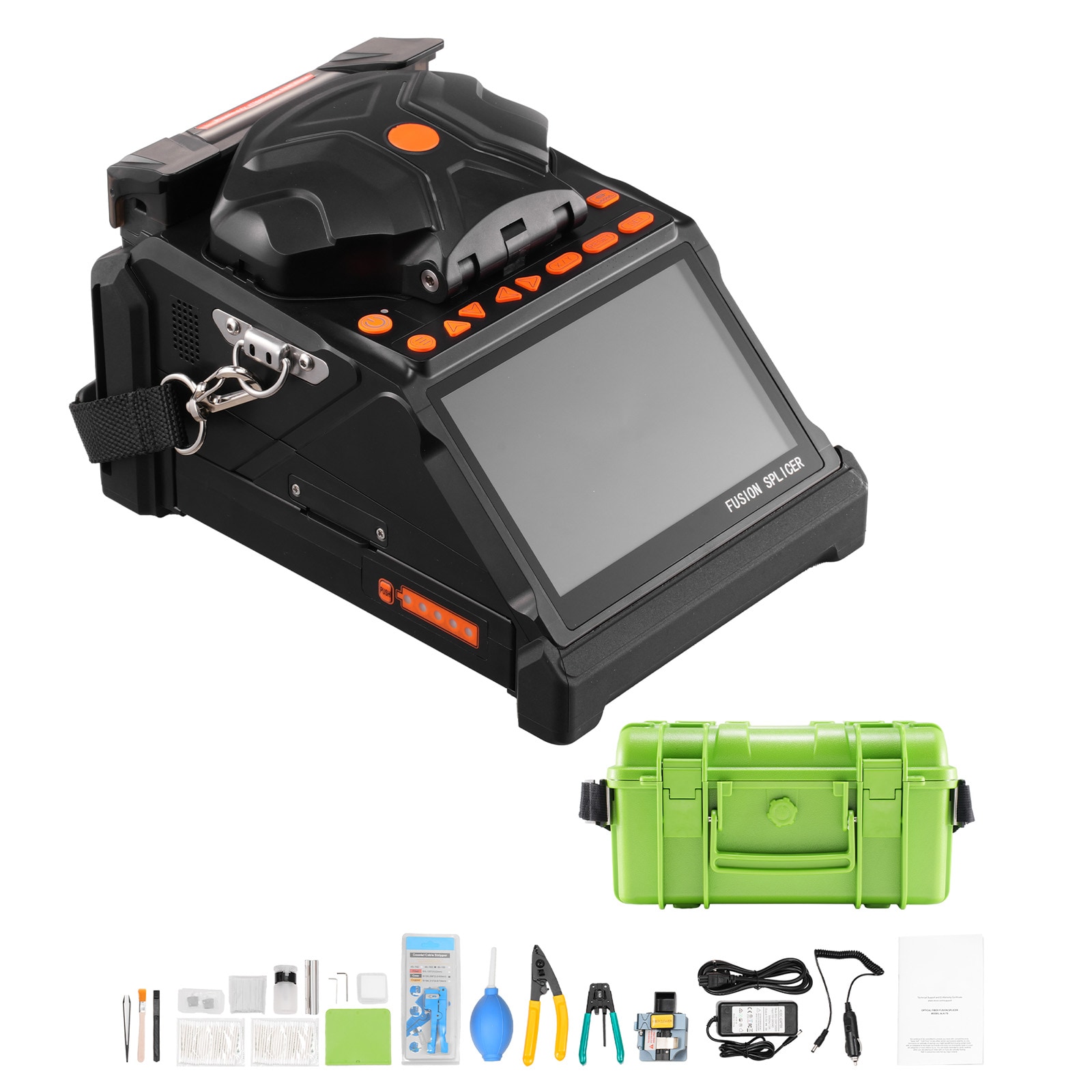 Fiber Fusion Optic Splicer 6 Motors Core & Clad Alignment 5