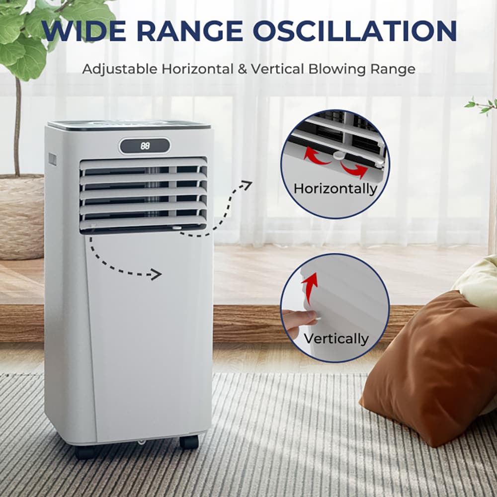 10000 BTU 4-in-1 Portable Air Conditioner with Dehumidifier and Fan Mode