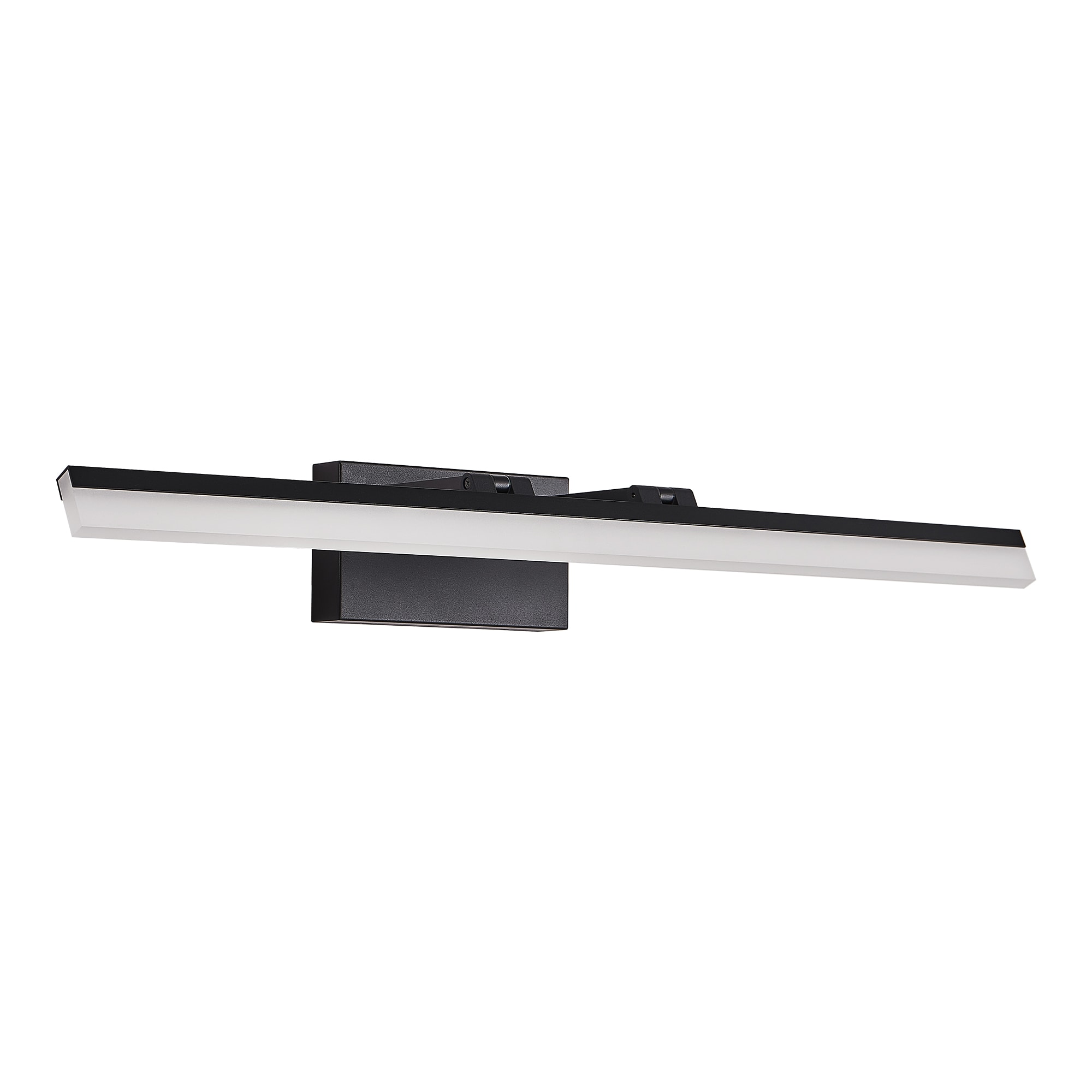 32 Inch Modern LED Bathroom Vanity Light – Sleek Black Metal Wall Light for Mirror, Dressing Room or Sink Area