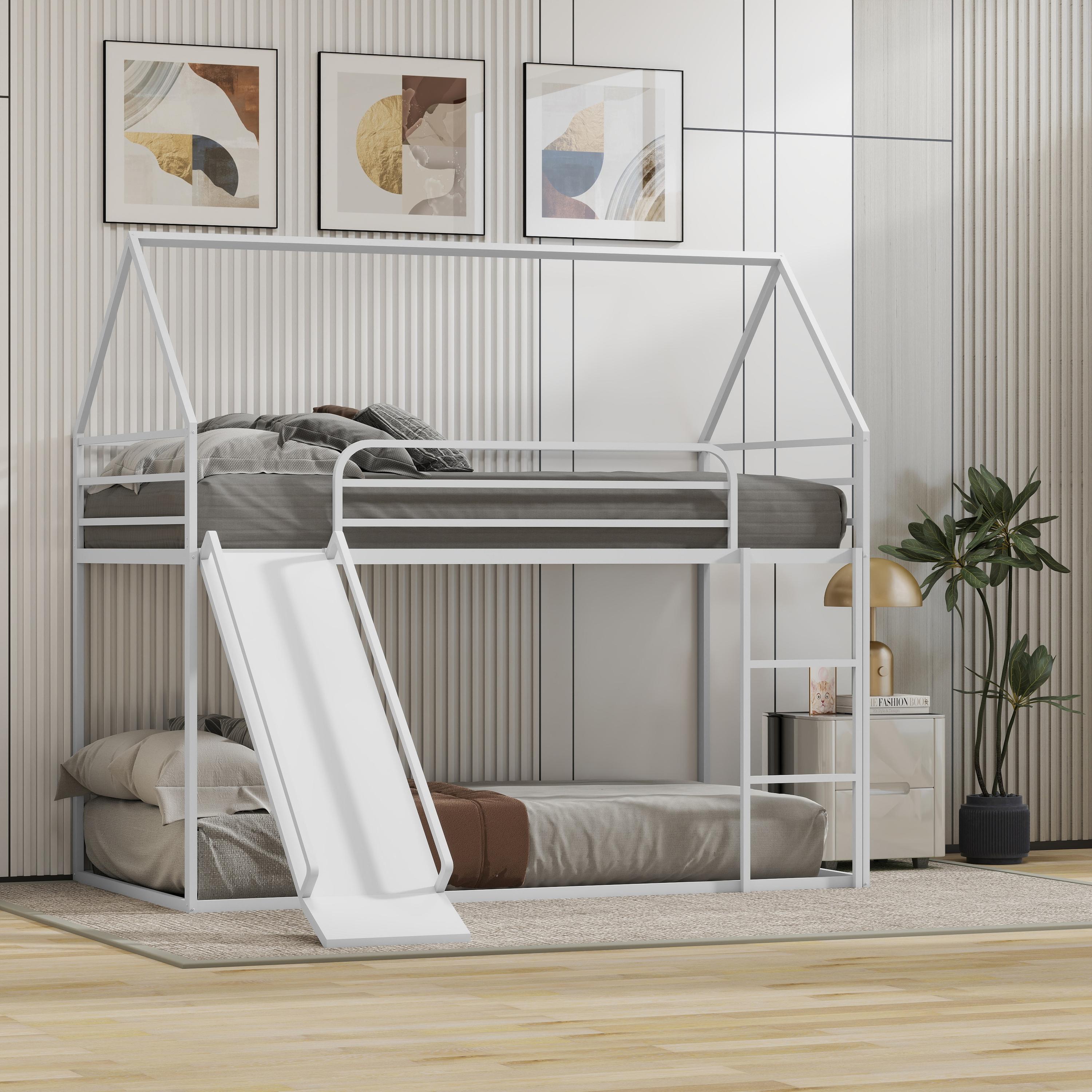 Twin over Twin House Bed