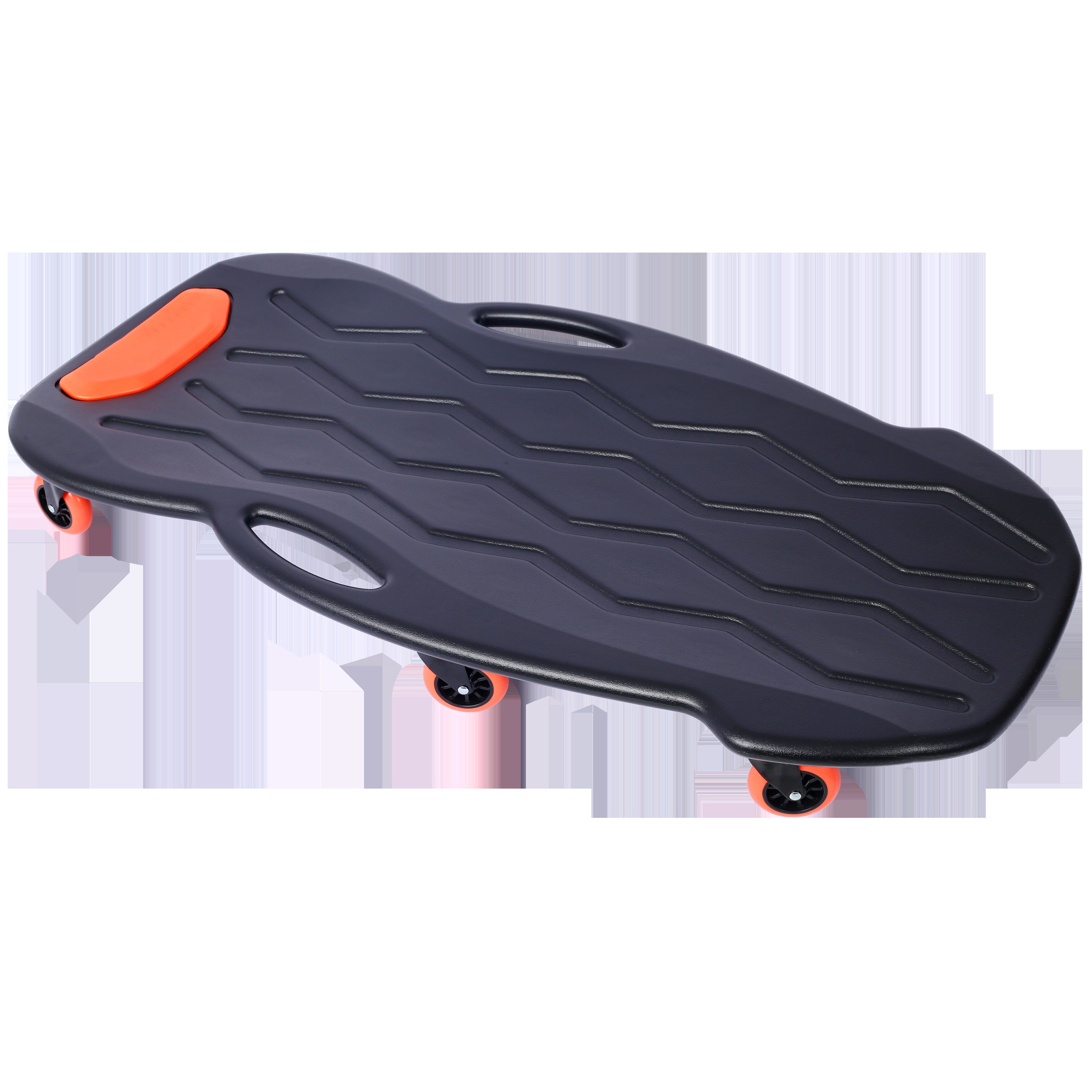 Plastic Creeper 42 Inch with carrying bag - Blow Molded Ergonomic HDPE Body with Padded Headrest & Dual Tool Trays - 330
