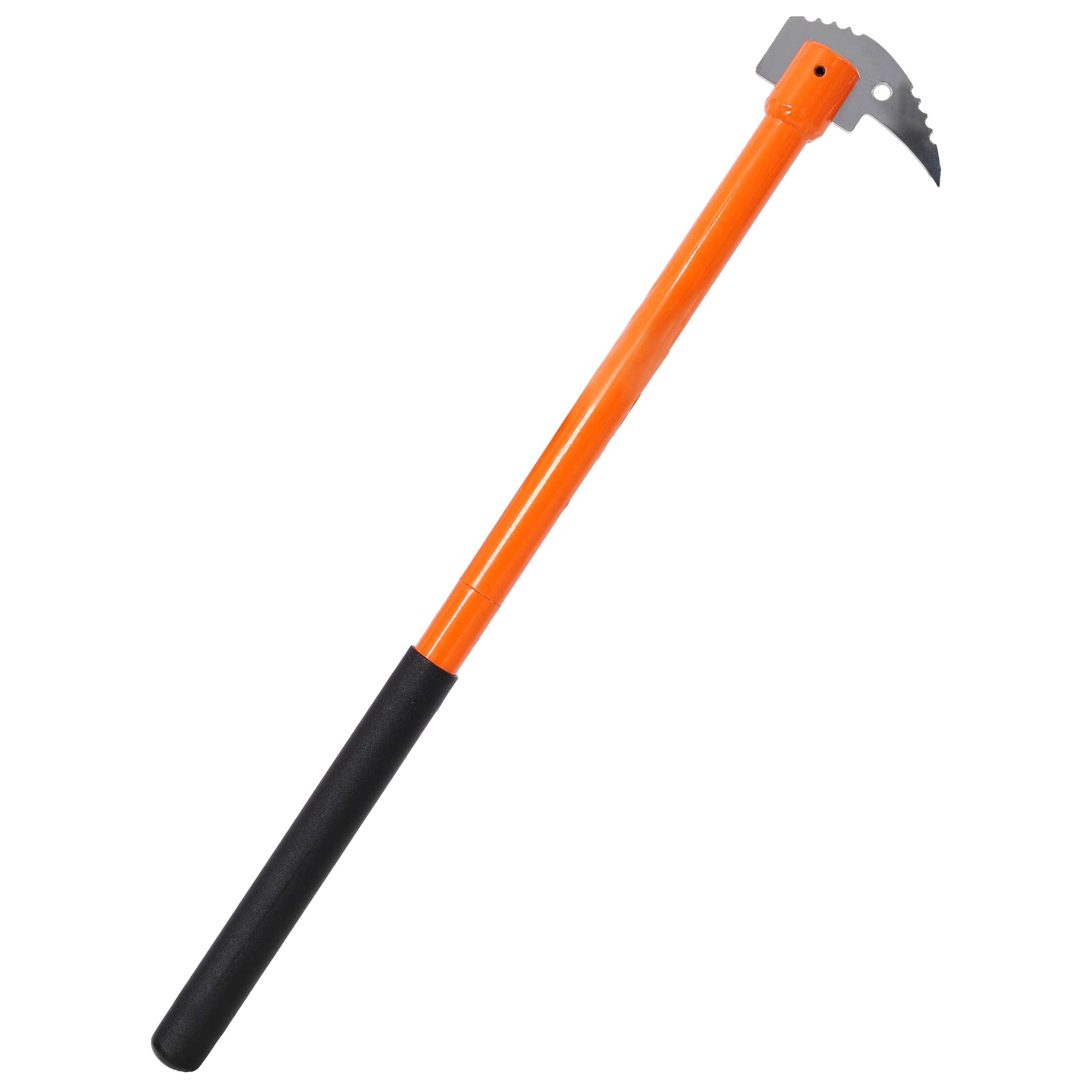 30 Inch Heavy Duty Hookaroon Pickaroon Log Roller, Forged Steel Forestry Logging Tool with Anti-Slip Rubber Handle for L, Orange