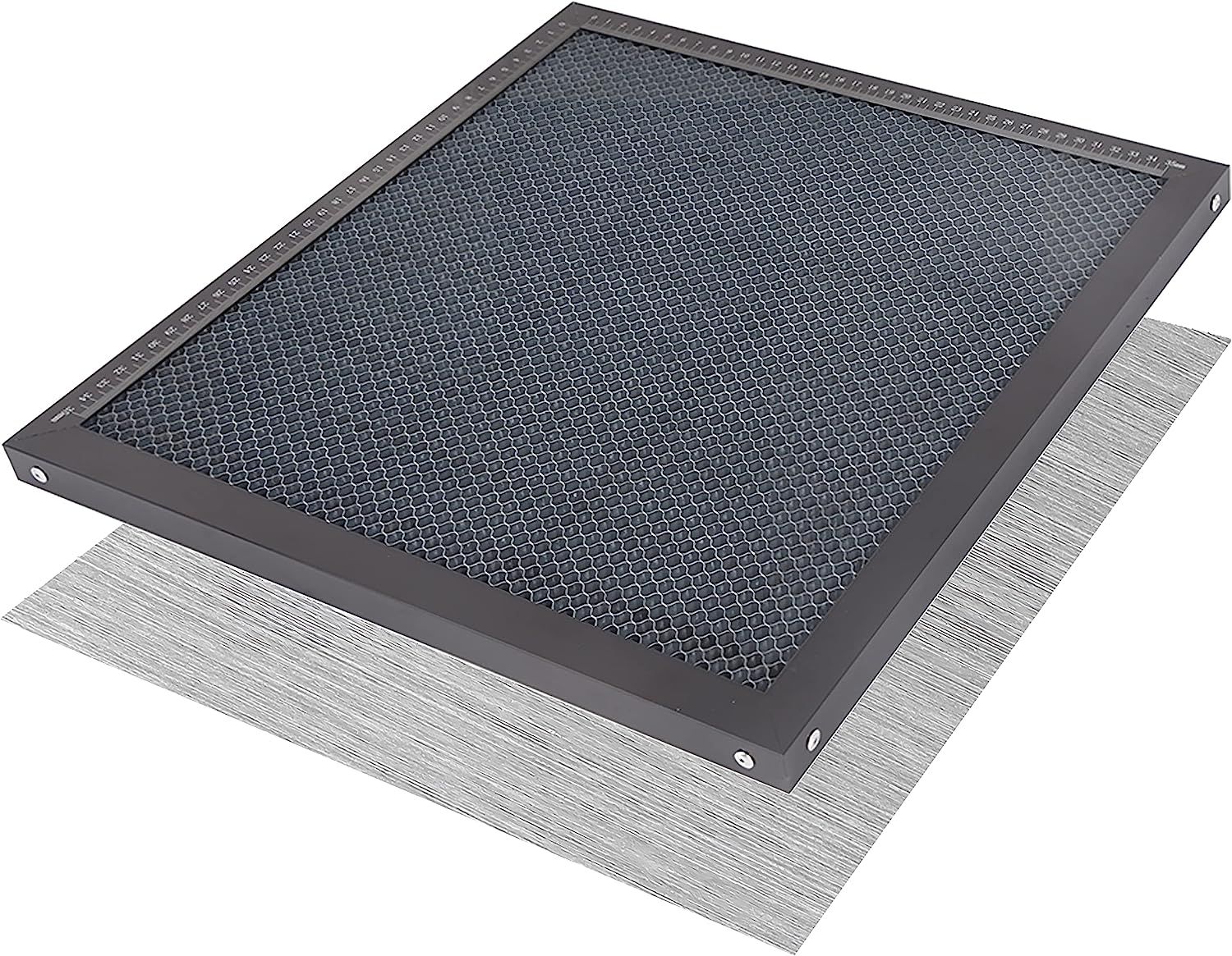 Laser Honeycomb Working Table, Honeycomb Laser Bed for Smooth Edge Cutting, Fast Heat Dissipation and Desktop-Protecting - size: 15.7