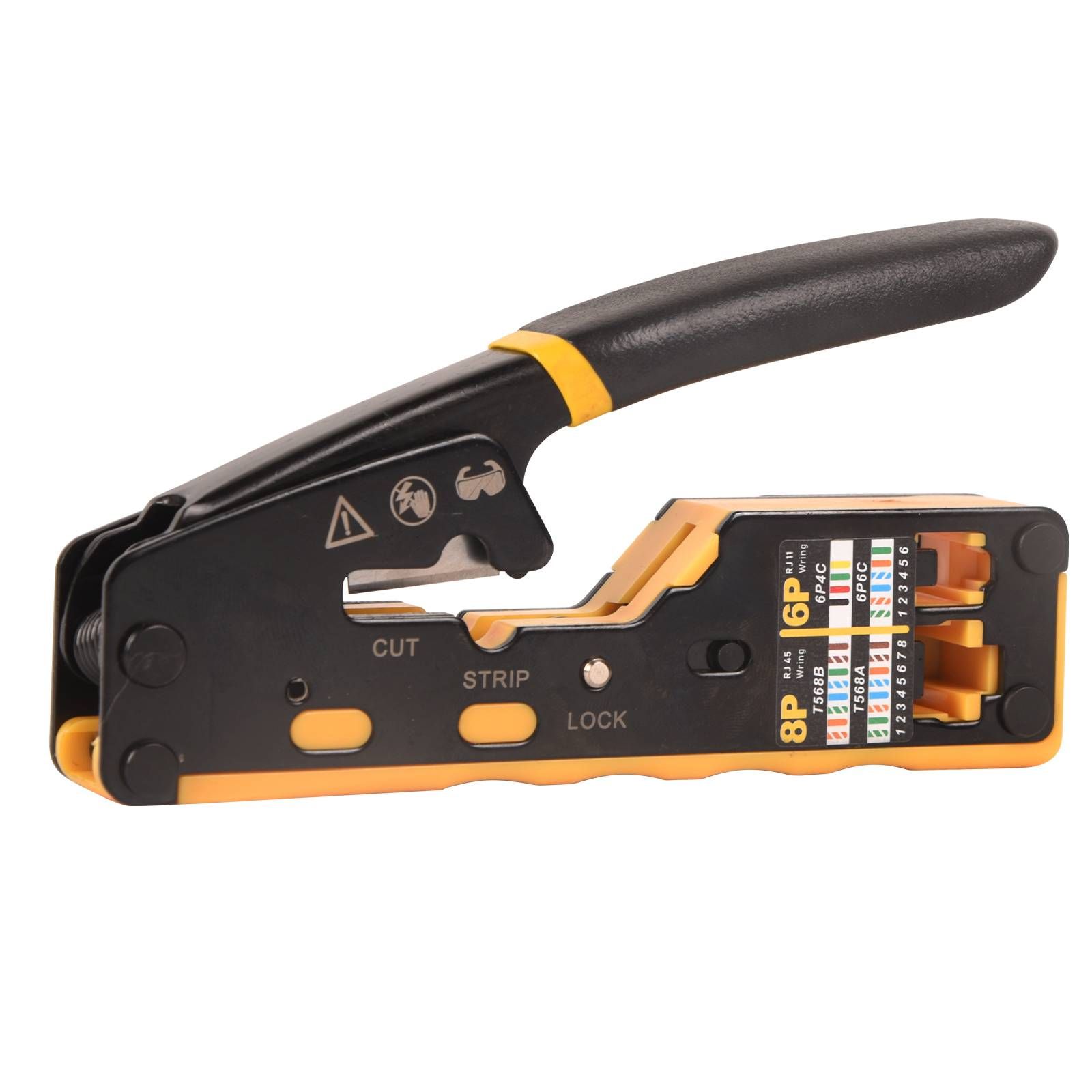 Crimping Tool For Insulated Electrical Connectors,Wire Stripper,Wire Crimping Tool - type: RJ45 Crimp Tool