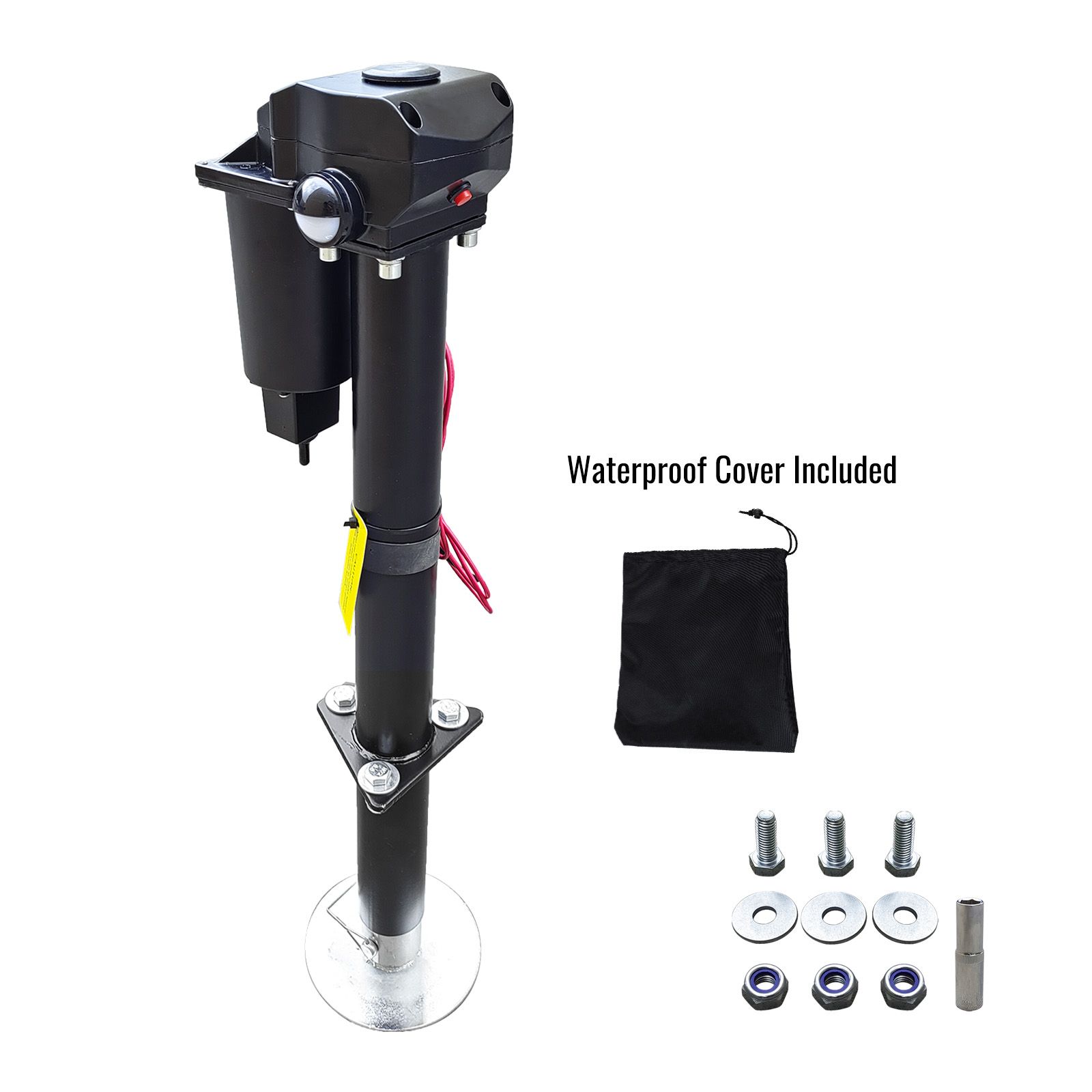 3500 lbs Electric Trailer Jack, 12V DC, 27