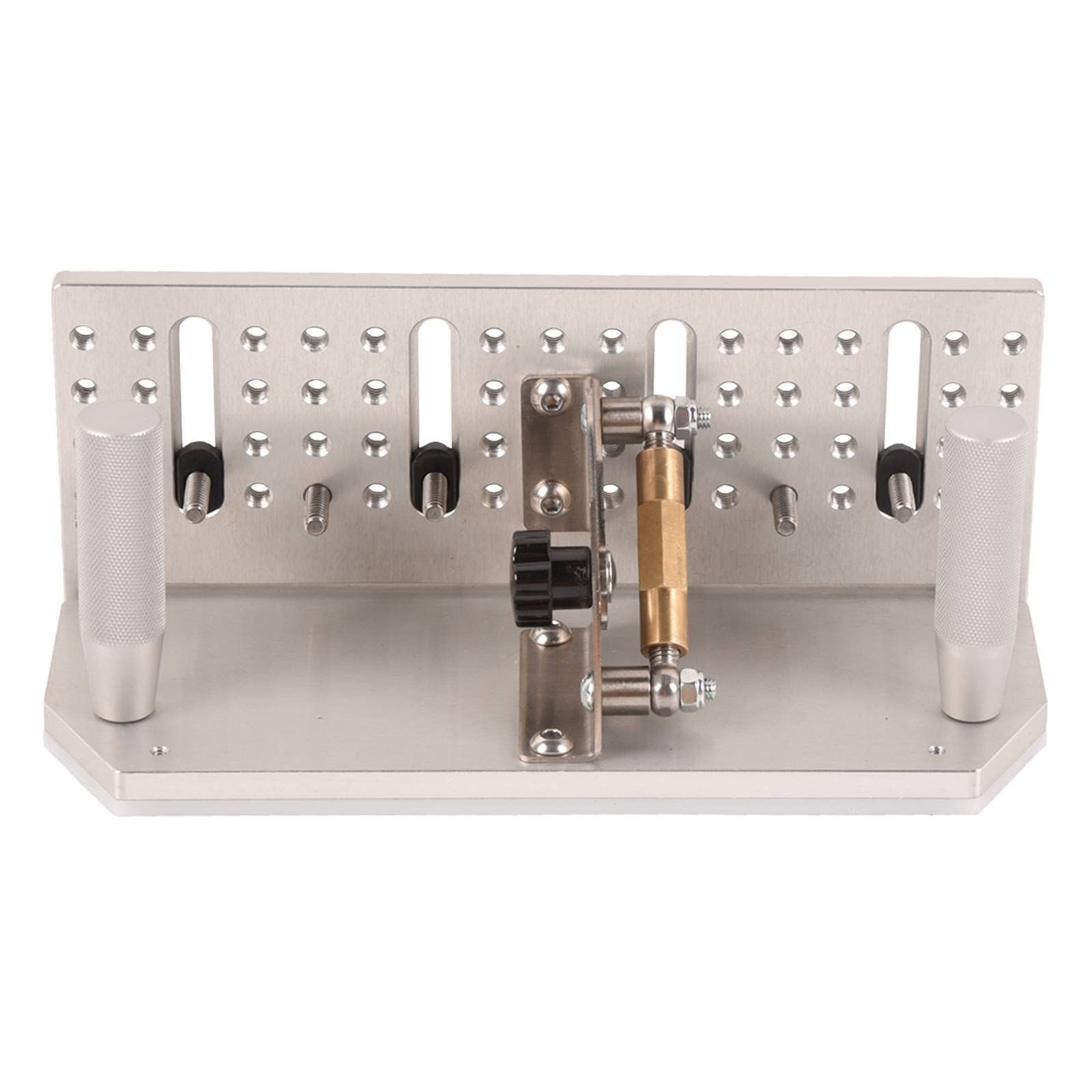Knife Sharpener Jig, Stainless Steel Knife Beveling Jig, Adjustable Angle knife Making Machine, Knives Sharpening Locator Tool for Belt Sander Belt Machine - size: 9.8