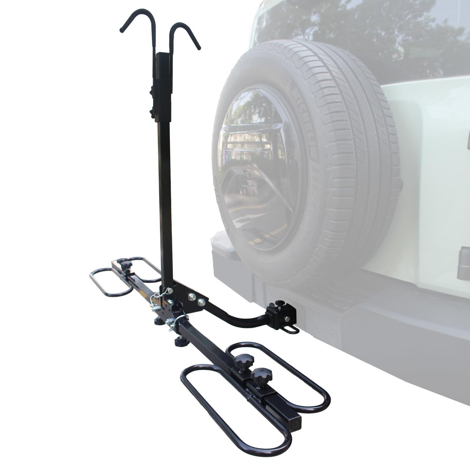 Hitch Mount Bike Rack, Heavy Weight Capacity Car Bike Rack 2'' Receiver for Standard, - type: 2-Bikes