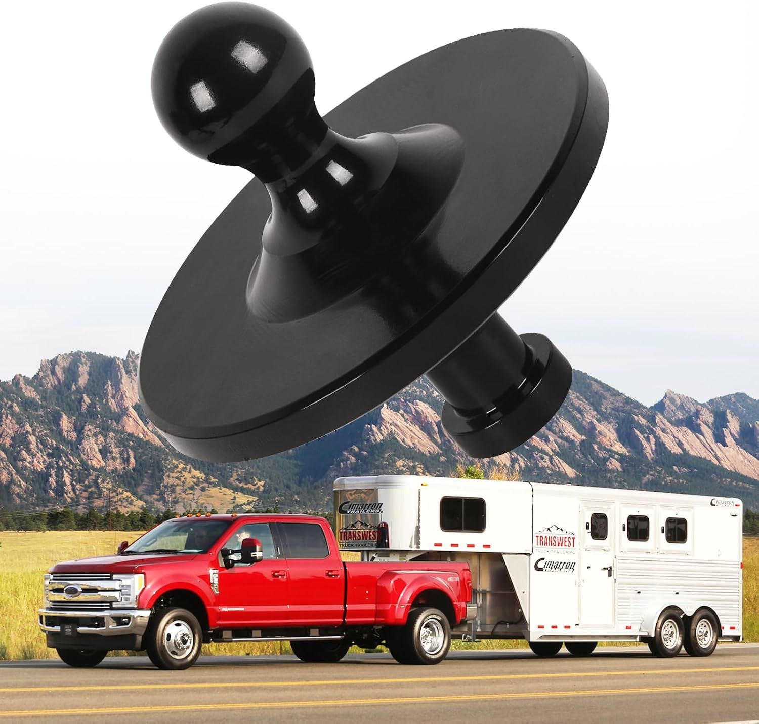 5th Wheel to Gooseneck Adapter, 2-5/16