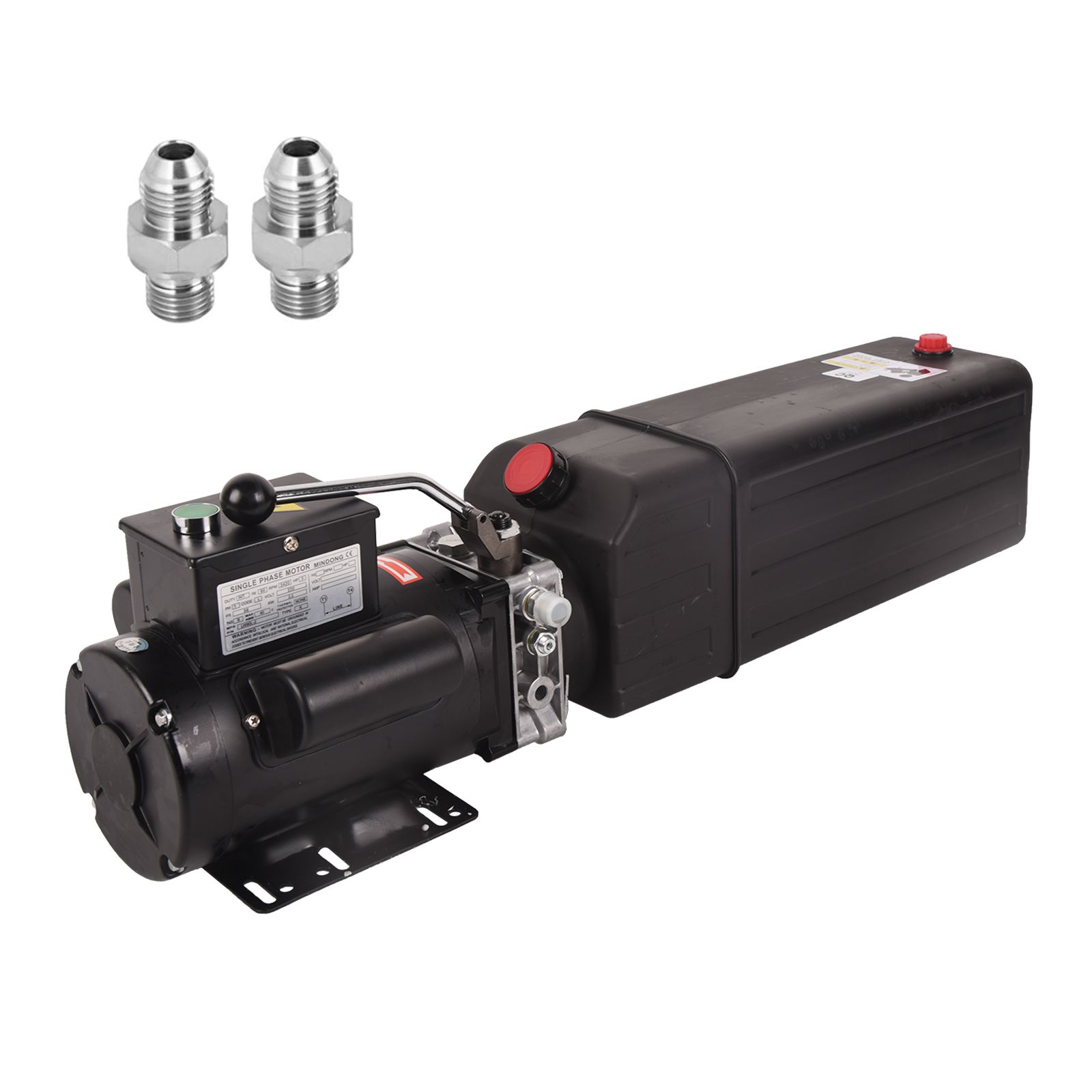 3.7 Gallon Hydraulic Power Unit 2950 PSI 3 HP Hydraulic Pump for 2 and 4 Post Lifts Car Lifting