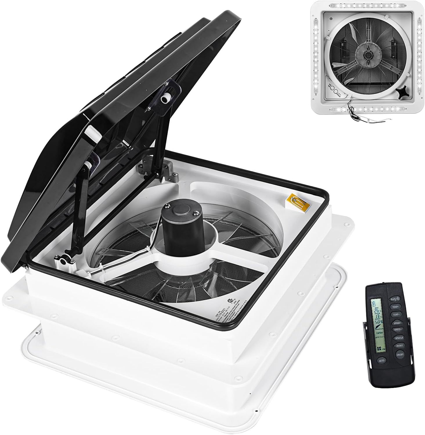RV Roof Vent Fan 14